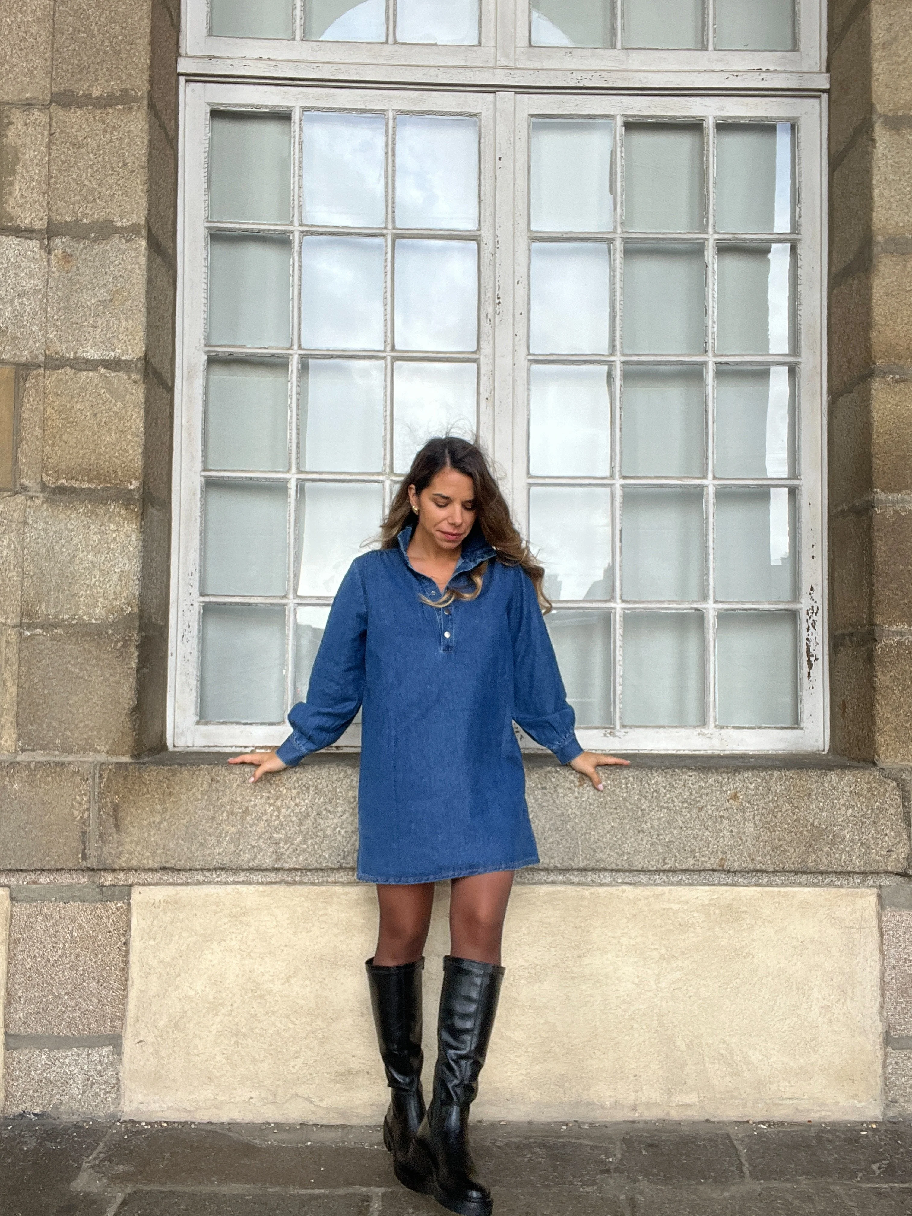 Bottes Hautes Noires Nora - Image 5