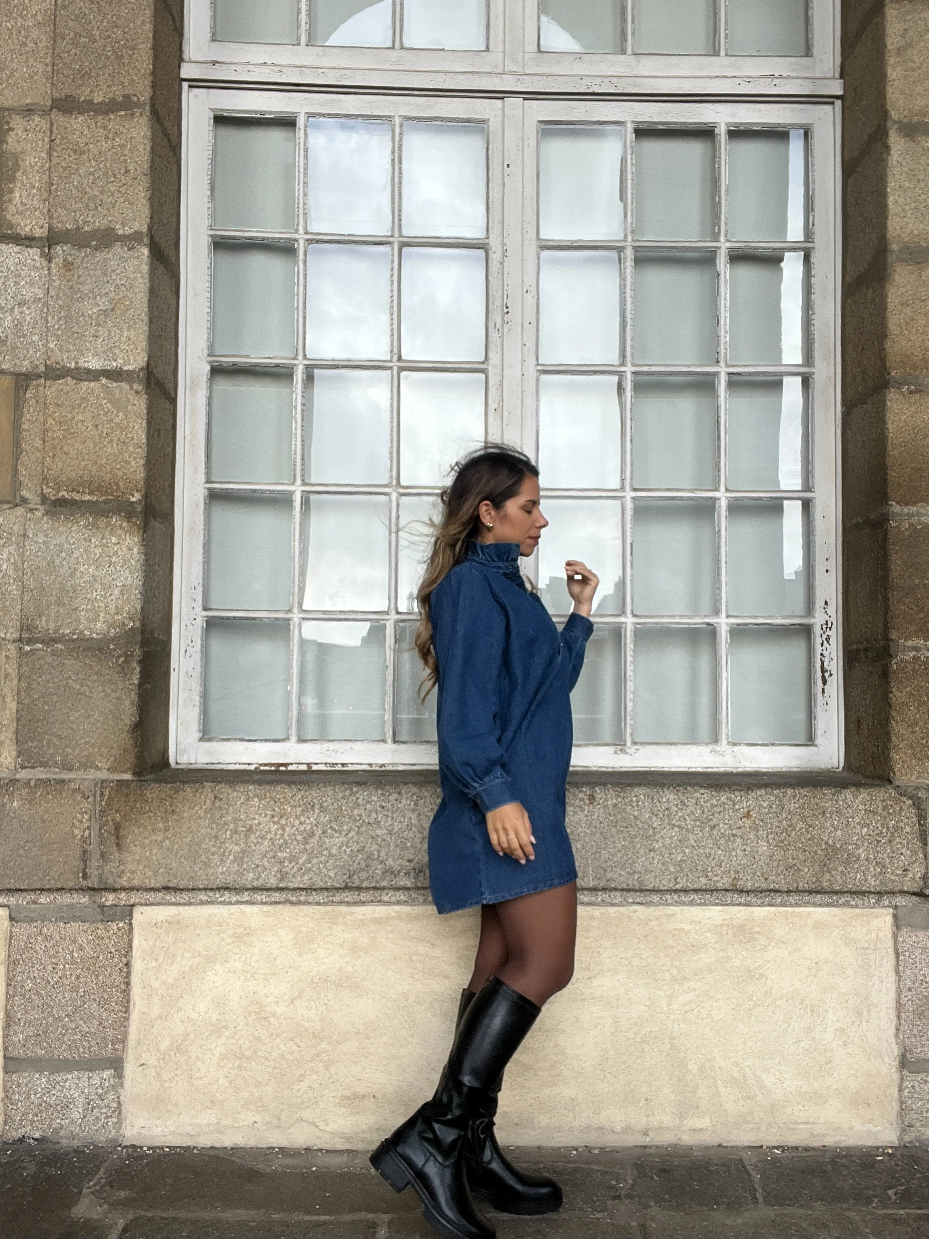 Bottes Hautes Noires Nora - Image 6
