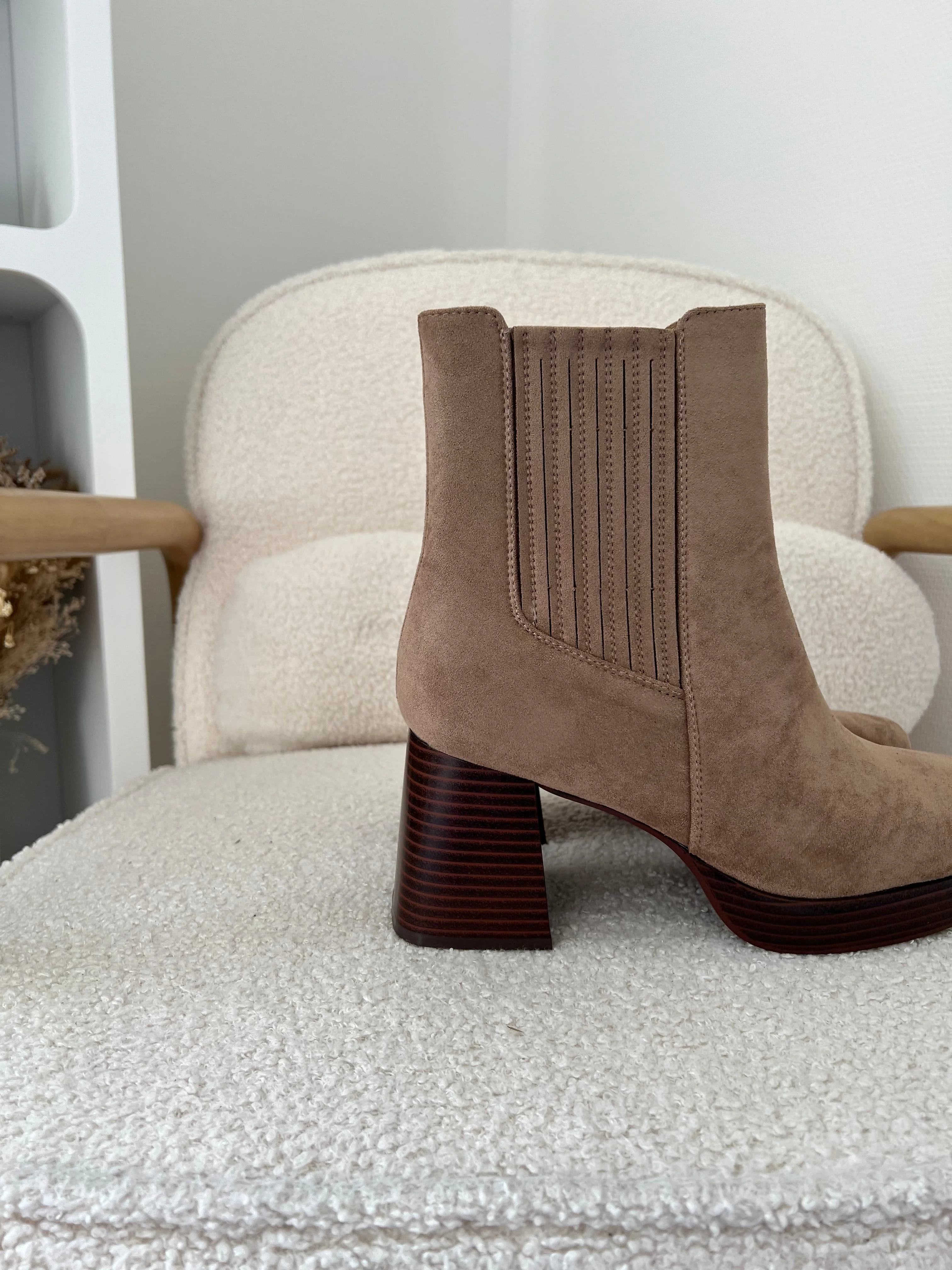 Bottines Aurore Taupe - Image 2
