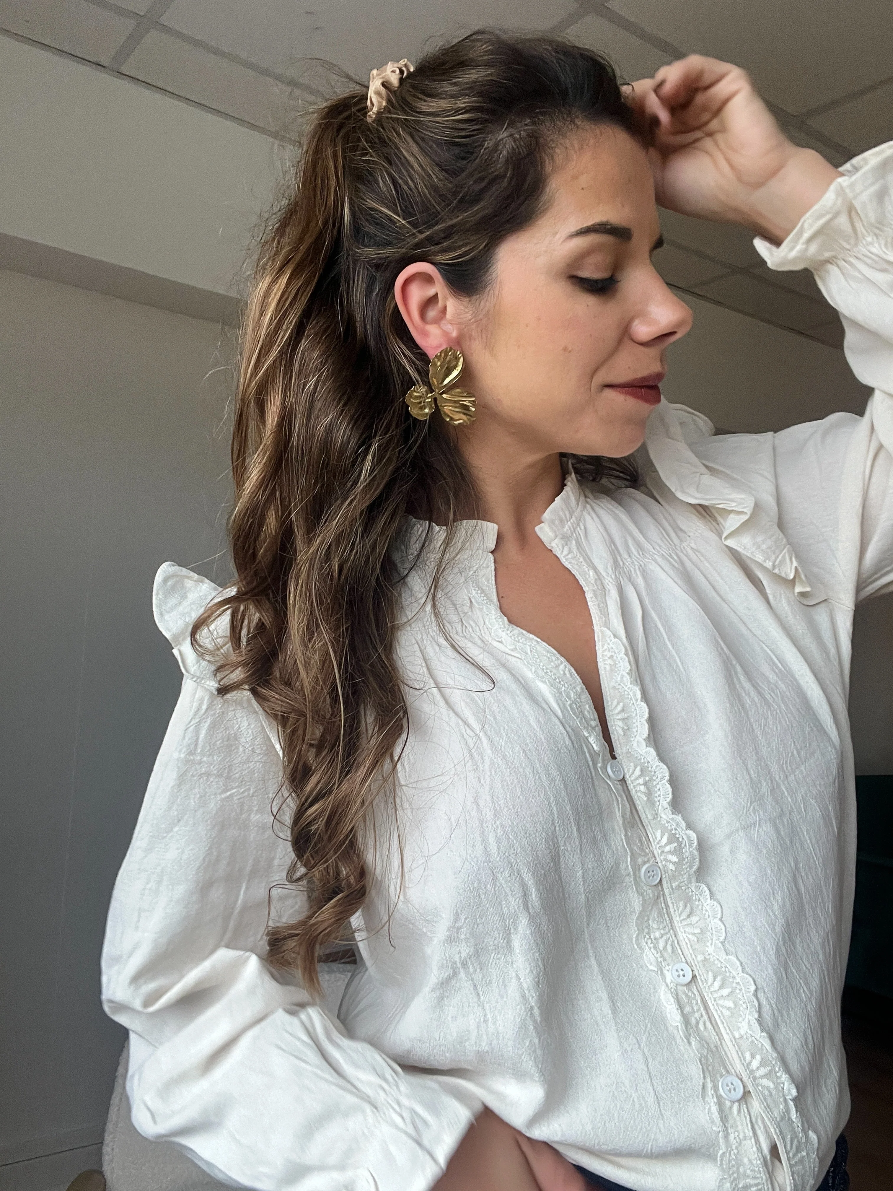 Boucles D'Oreille Pétales - Image 4