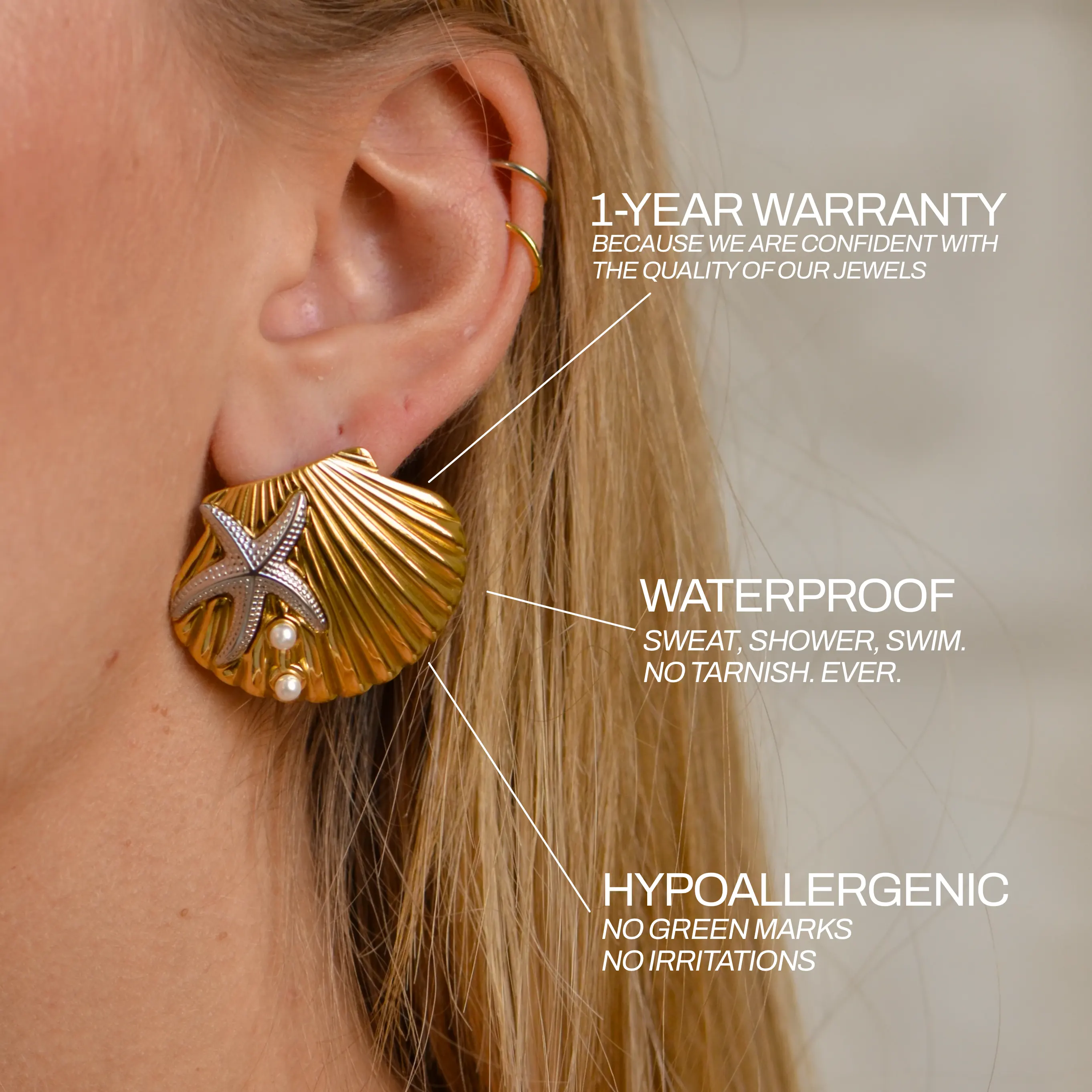 Boucles D'Oreilles Ariel - Image 3