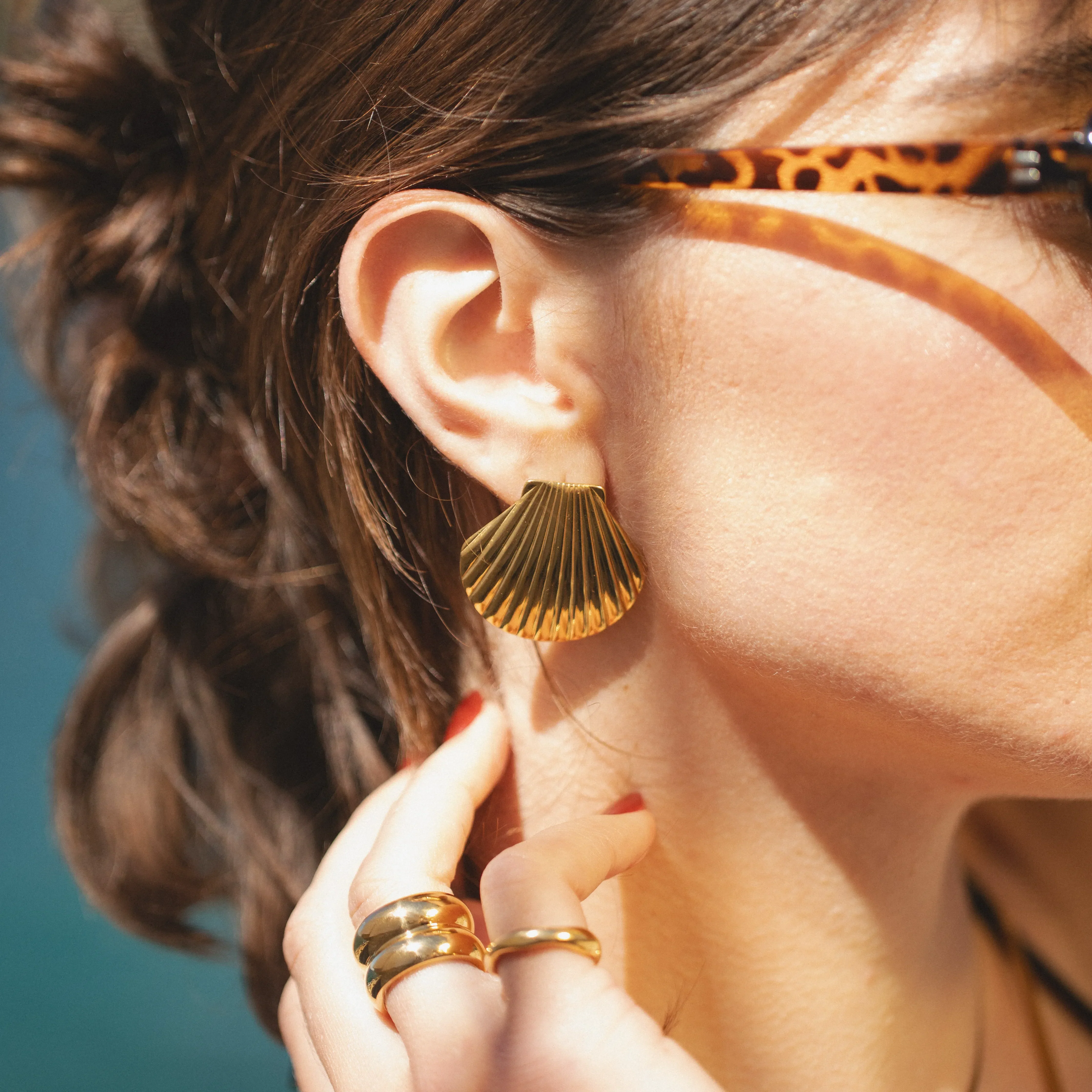 Boucles D'Oreilles Coquillage - Image 5
