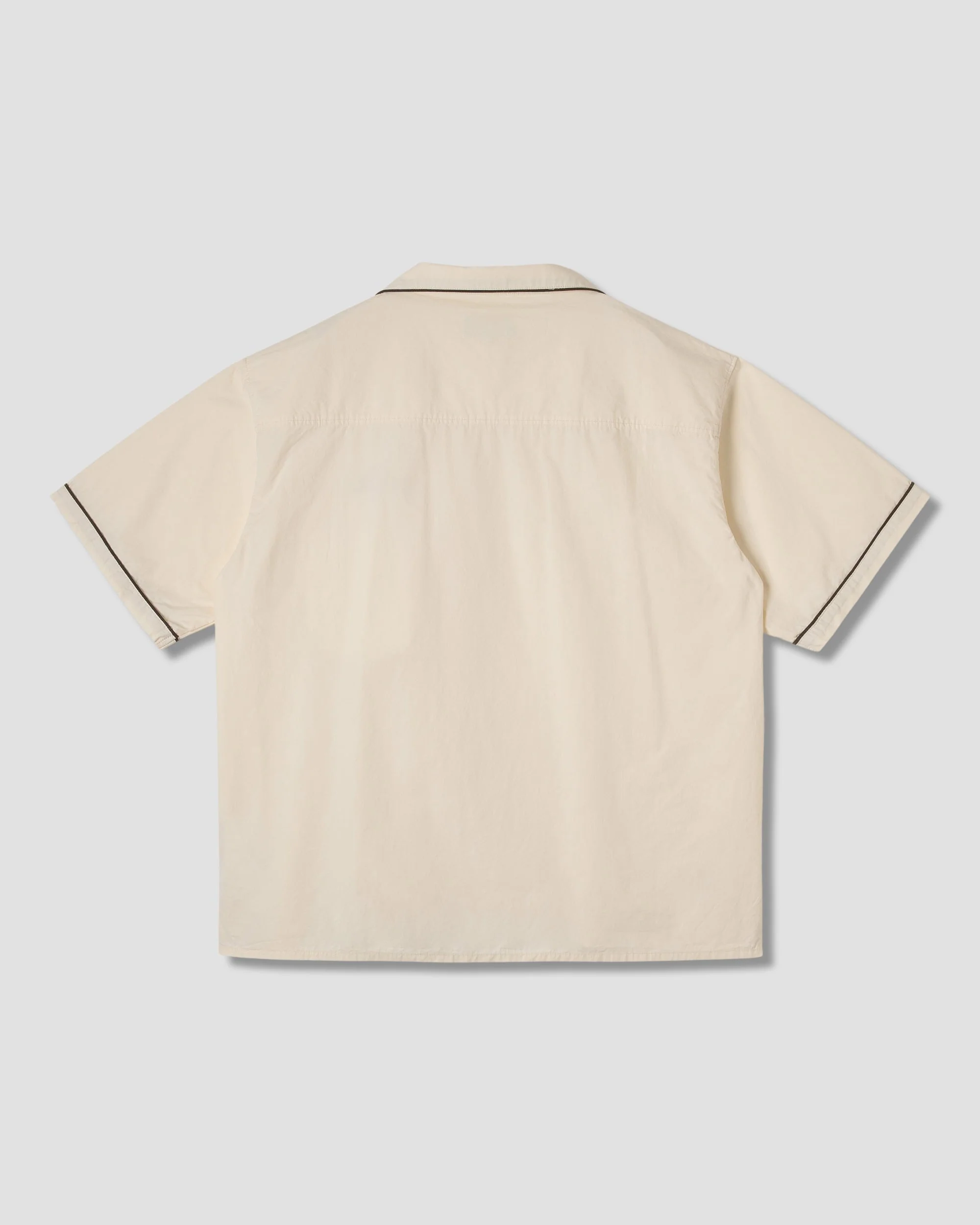 Bowling Shirt - Natural / Matt Black - Image 3