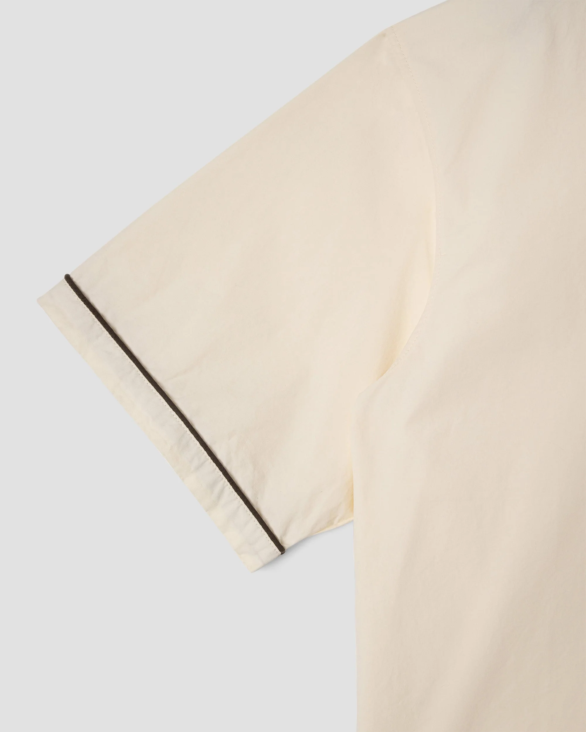 Bowling Shirt - Natural / Matt Black - Image 5