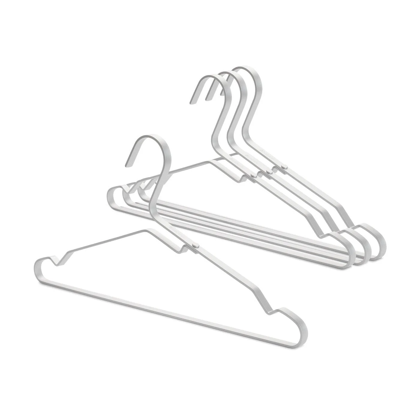Cintres À Vêtements - Kit De 4 - Silver - Image 7
