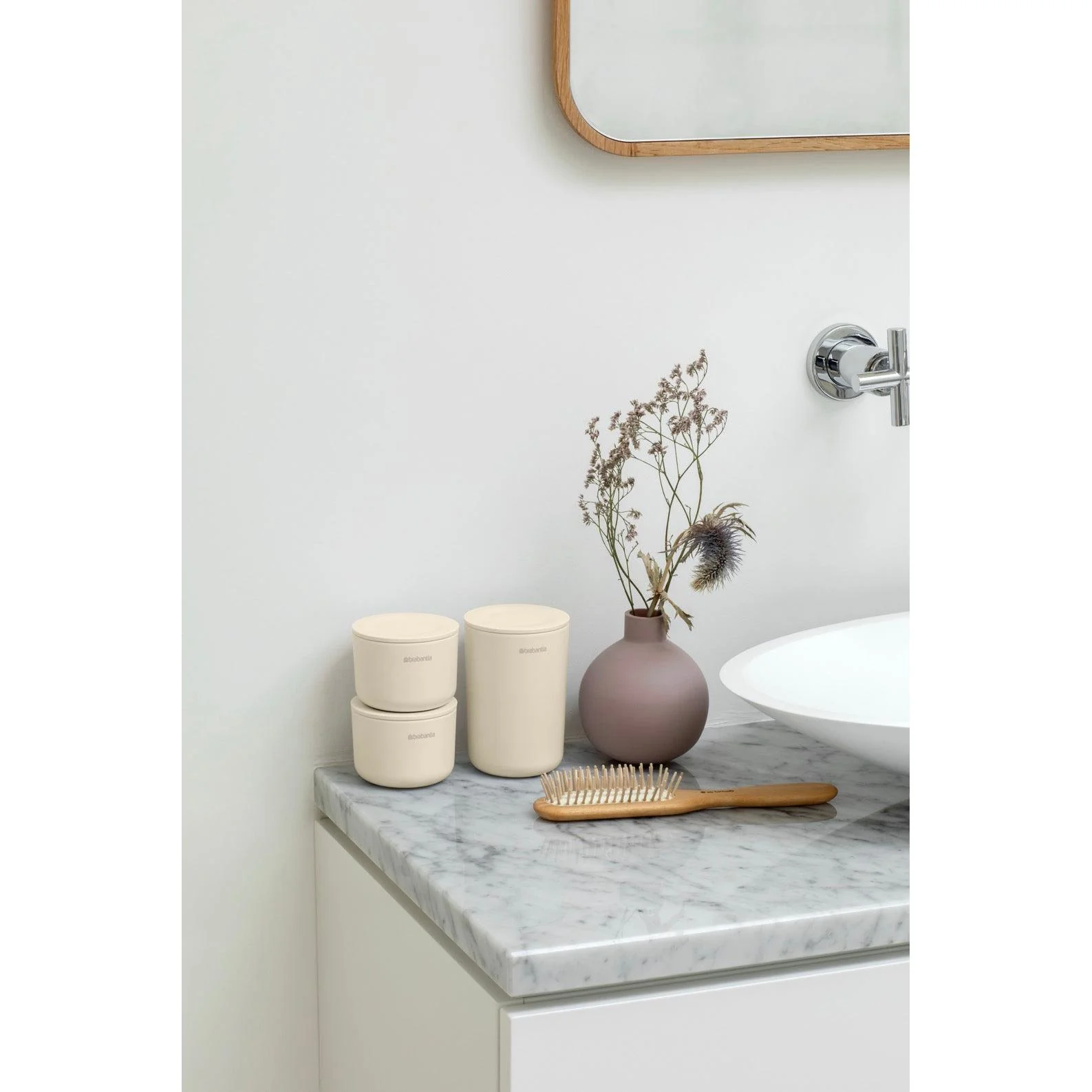 Pots De Stockage - Kit De 3 - Soft Beige - Image 4