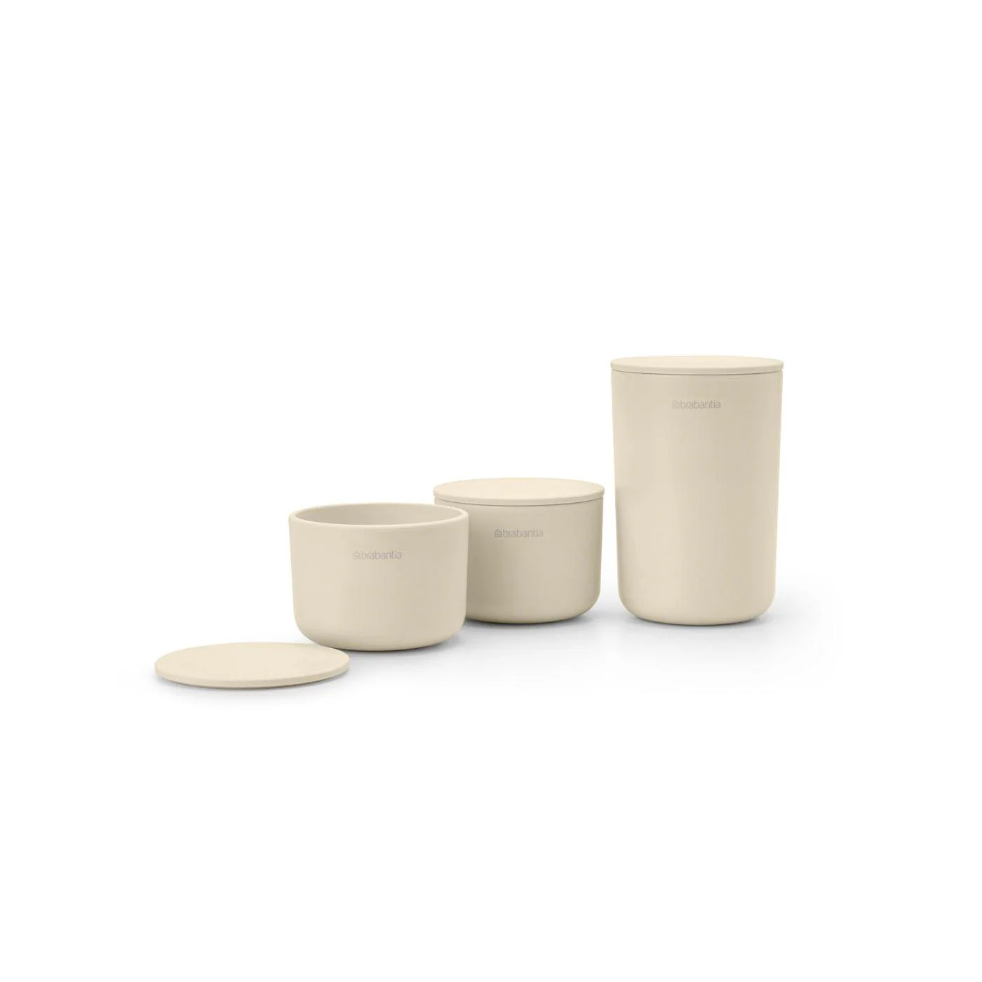 Pots De Stockage - Kit De 3 - Soft Beige - Image 6