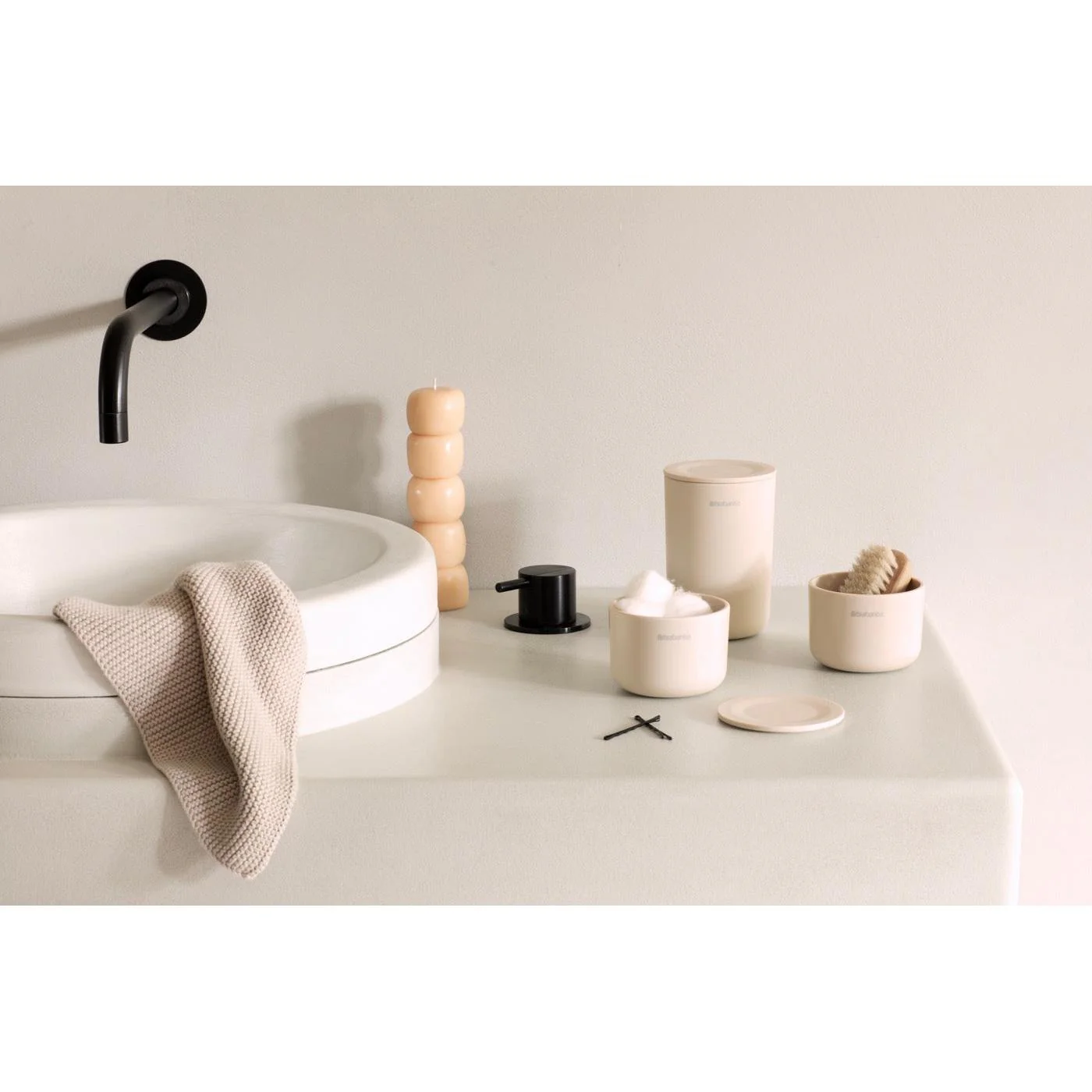 Pots De Stockage - Kit De 3 - Soft Beige - Image 7