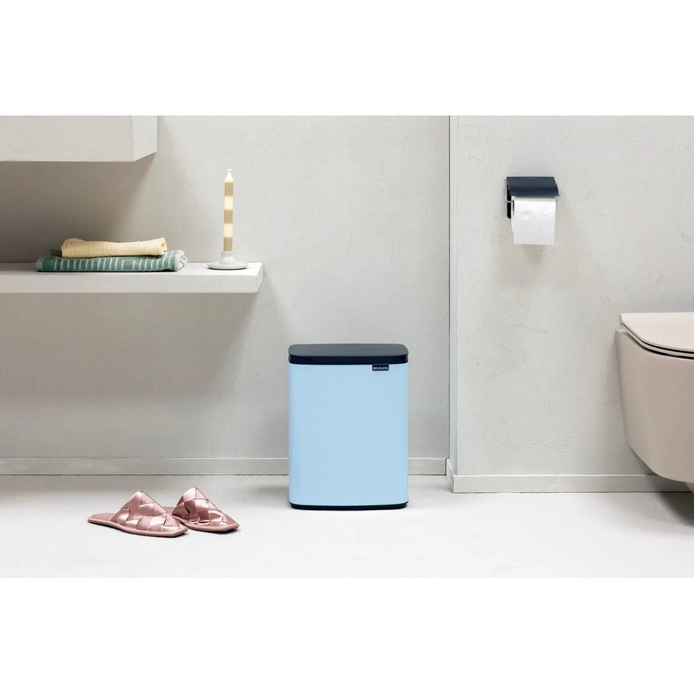 Bo Waste Bin - 7L - Dreamy Blue - Image 3
