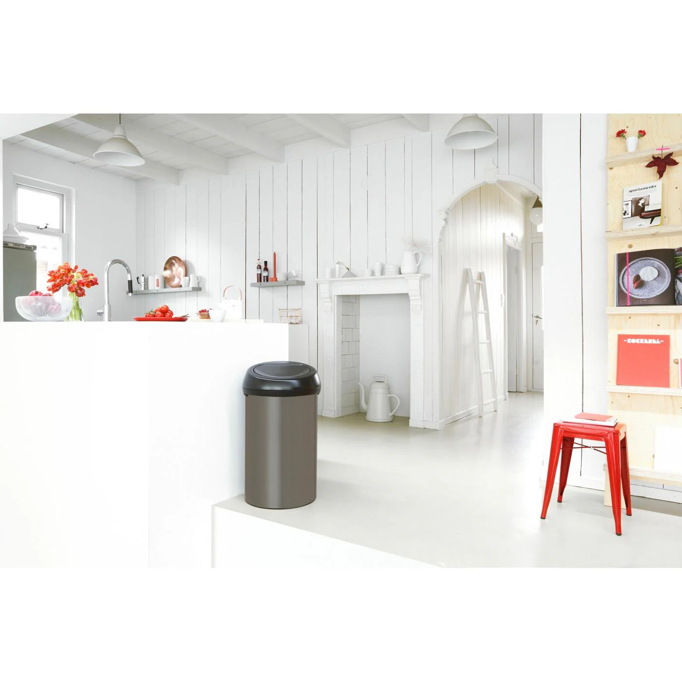 Touch Bin - 60L - Platinum - Image 3