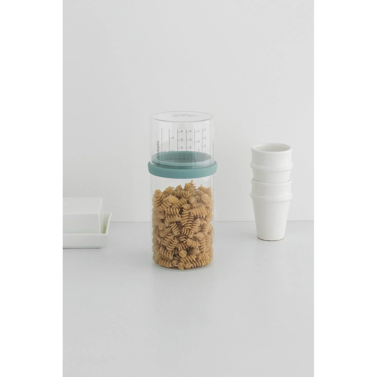 Pot De Rangement Et Tasse À Mesurer - 1L - Mint - Image 4