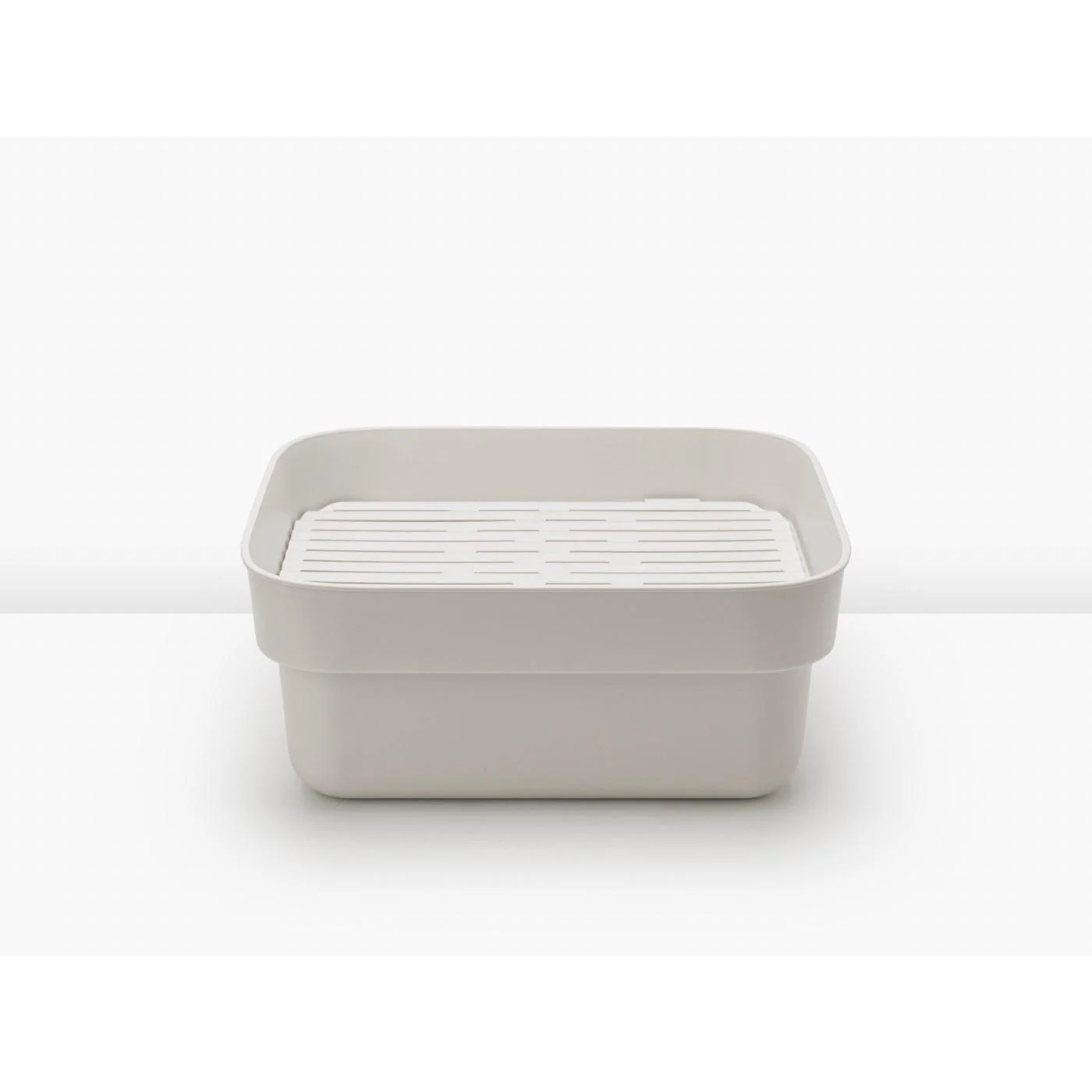 Bac À Vaisselle Avec Plateau De Séchage - Light Grey - Image 2