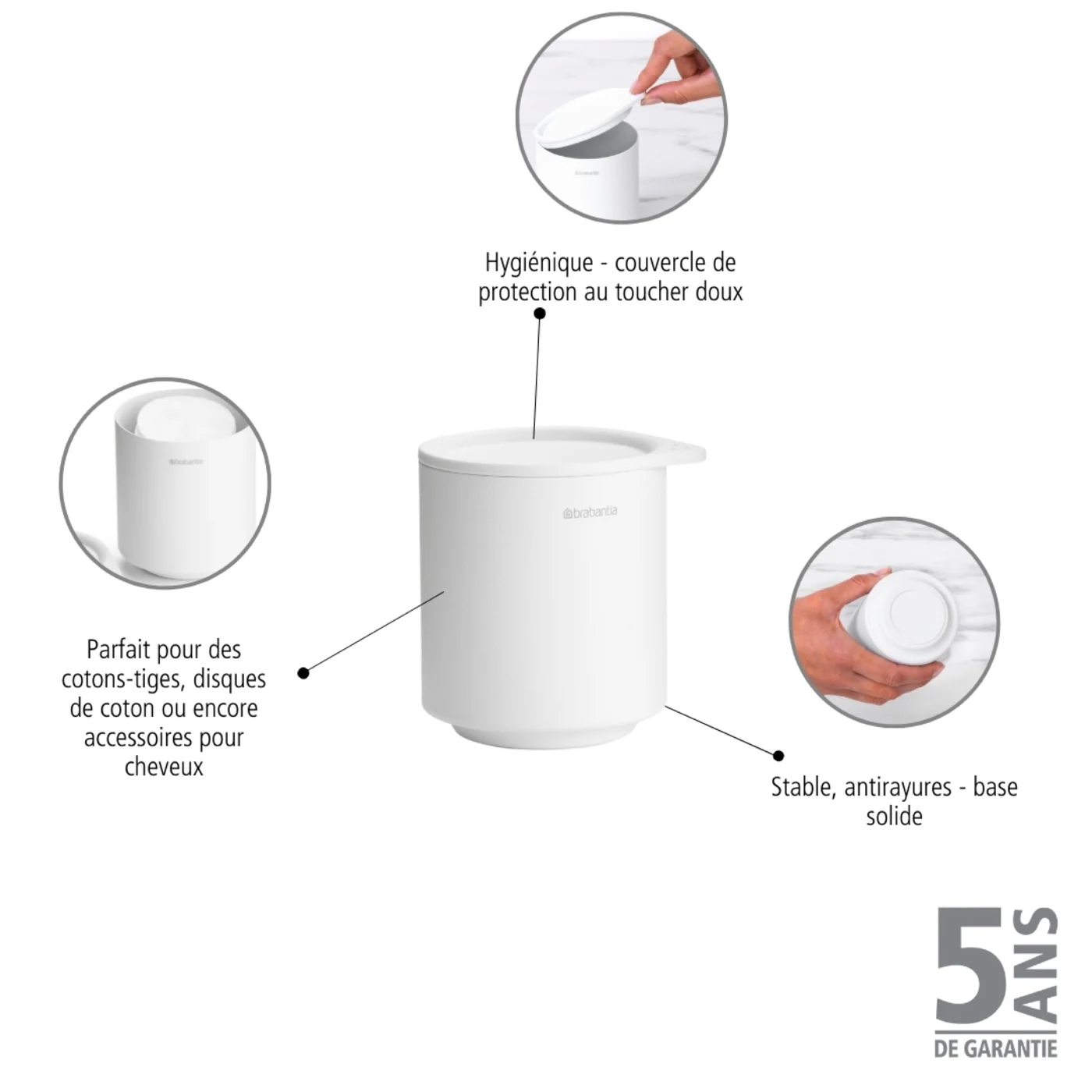 Mindset - Pot De Rangement - Mineral Fresh White - Image 2