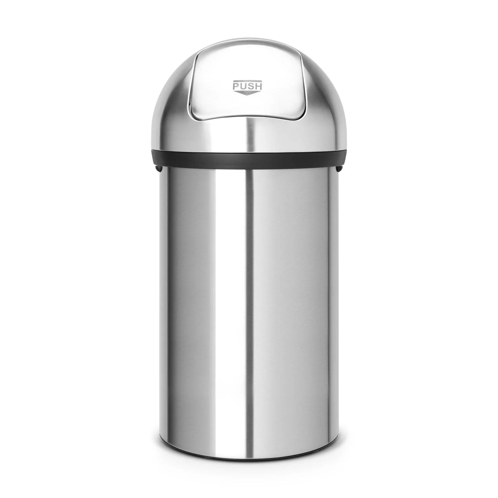 Push Bin - 60L - Matt Steel - Image 2