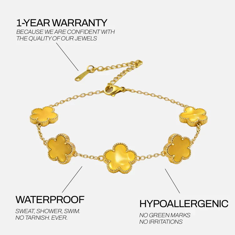 Bracelet Bonheur Jaune - Image 3