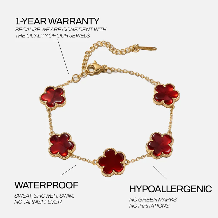 Bracelet Bonheur Rouge - Image 3