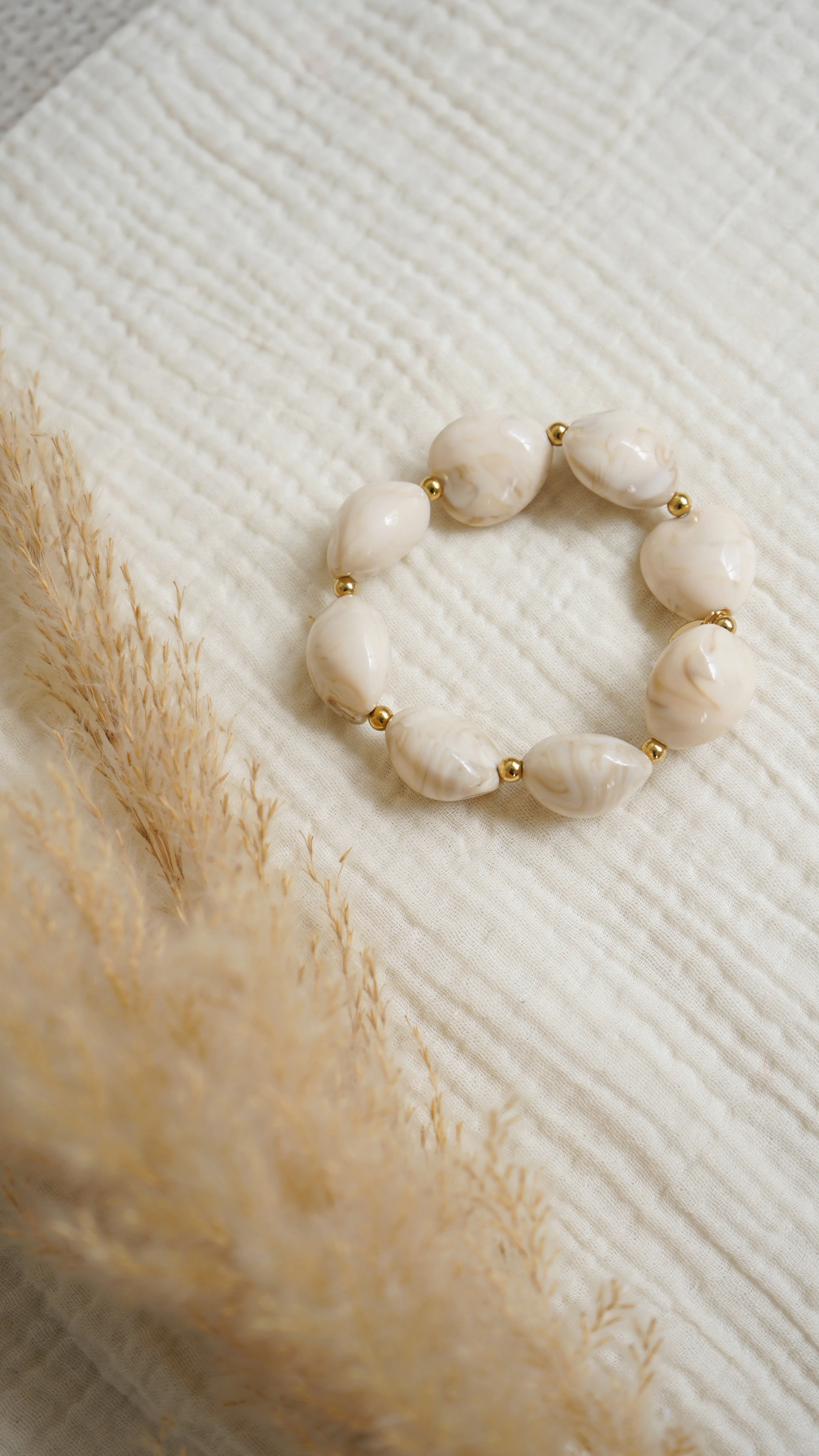 Bracelet Solal Taupe Nacré - Image 3