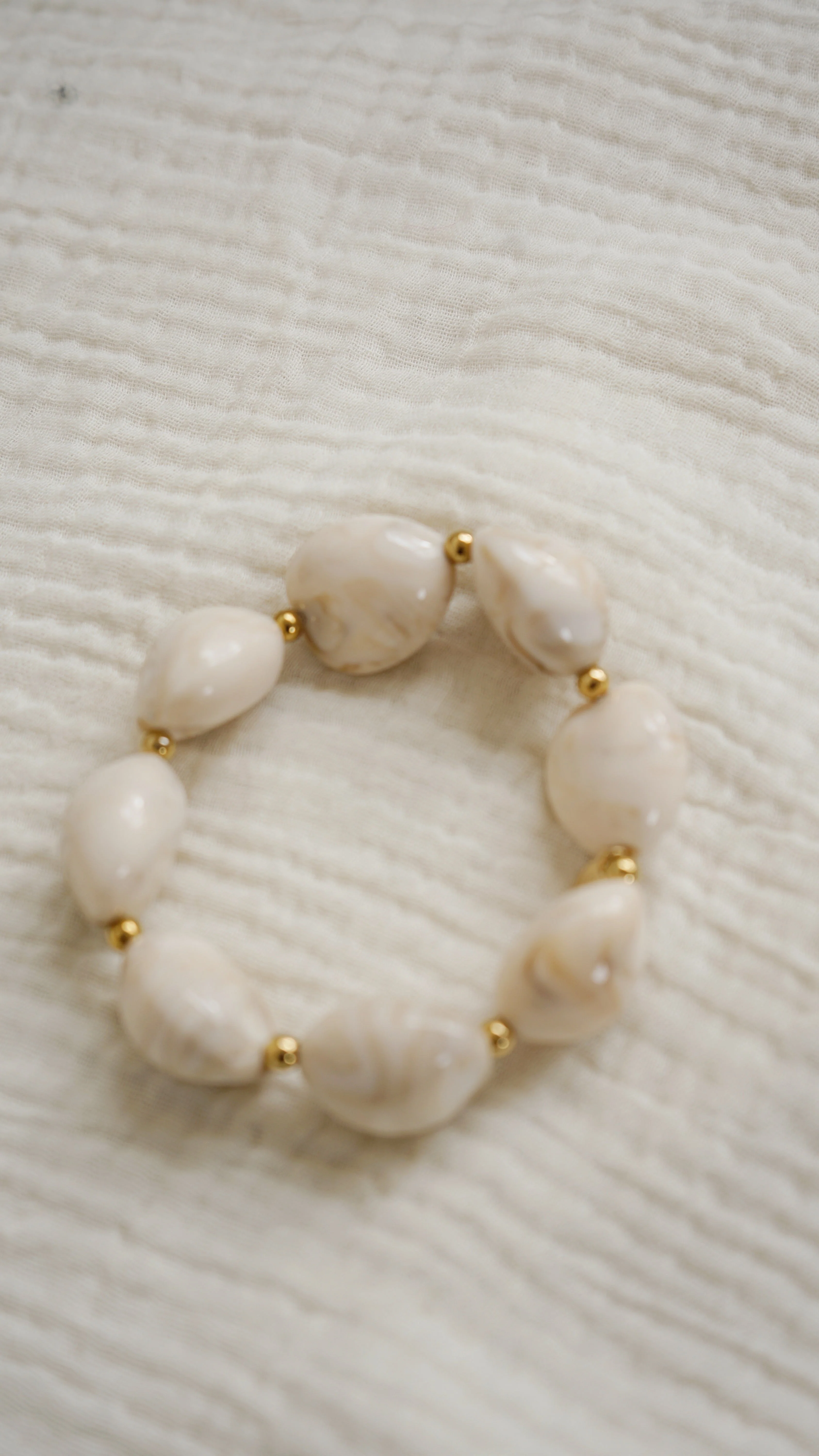 Bracelet Solal Taupe Nacré - Image 4