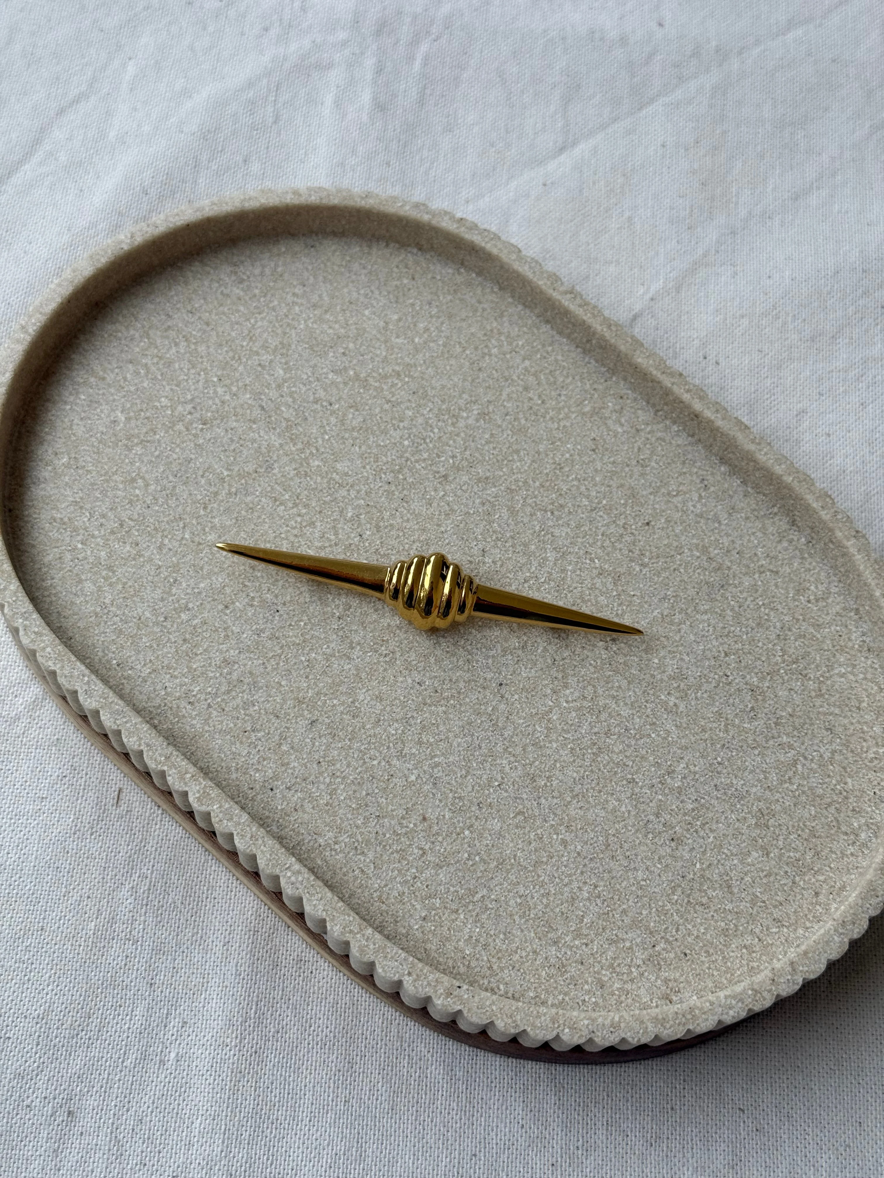 Broche Vintage - Forme Barrette Et Noeud - Image 2
