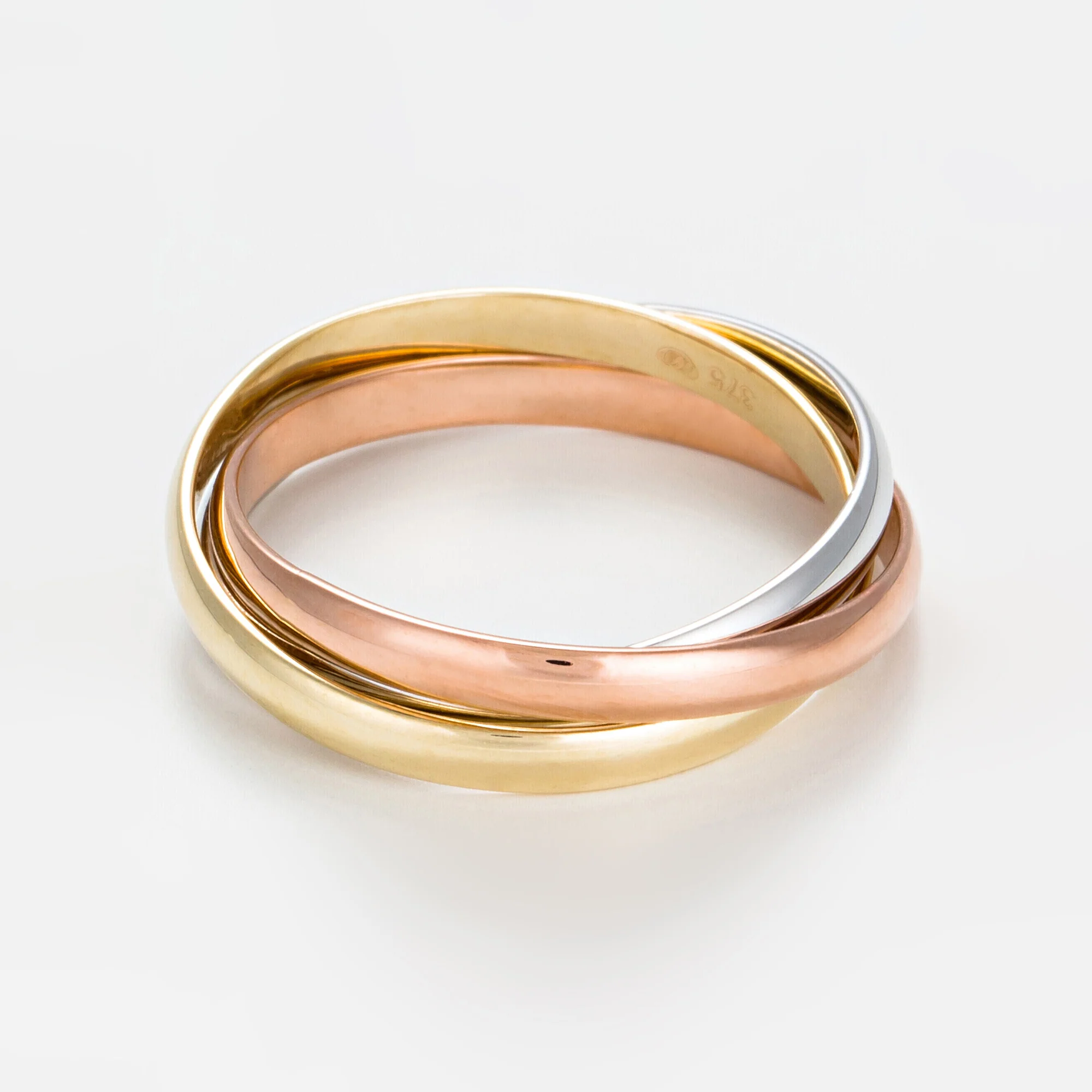 Bague "Tri Or" - Or Tricolore 375/1000 - Image 7
