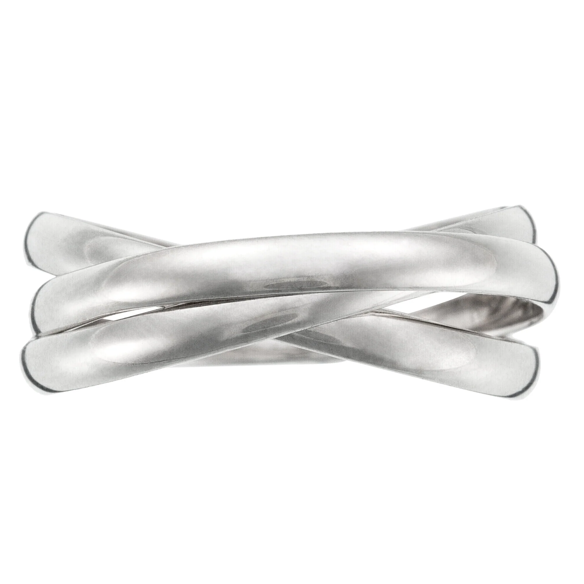 Bague "Saturna" - Or Blanc 375/1000 - Image 5