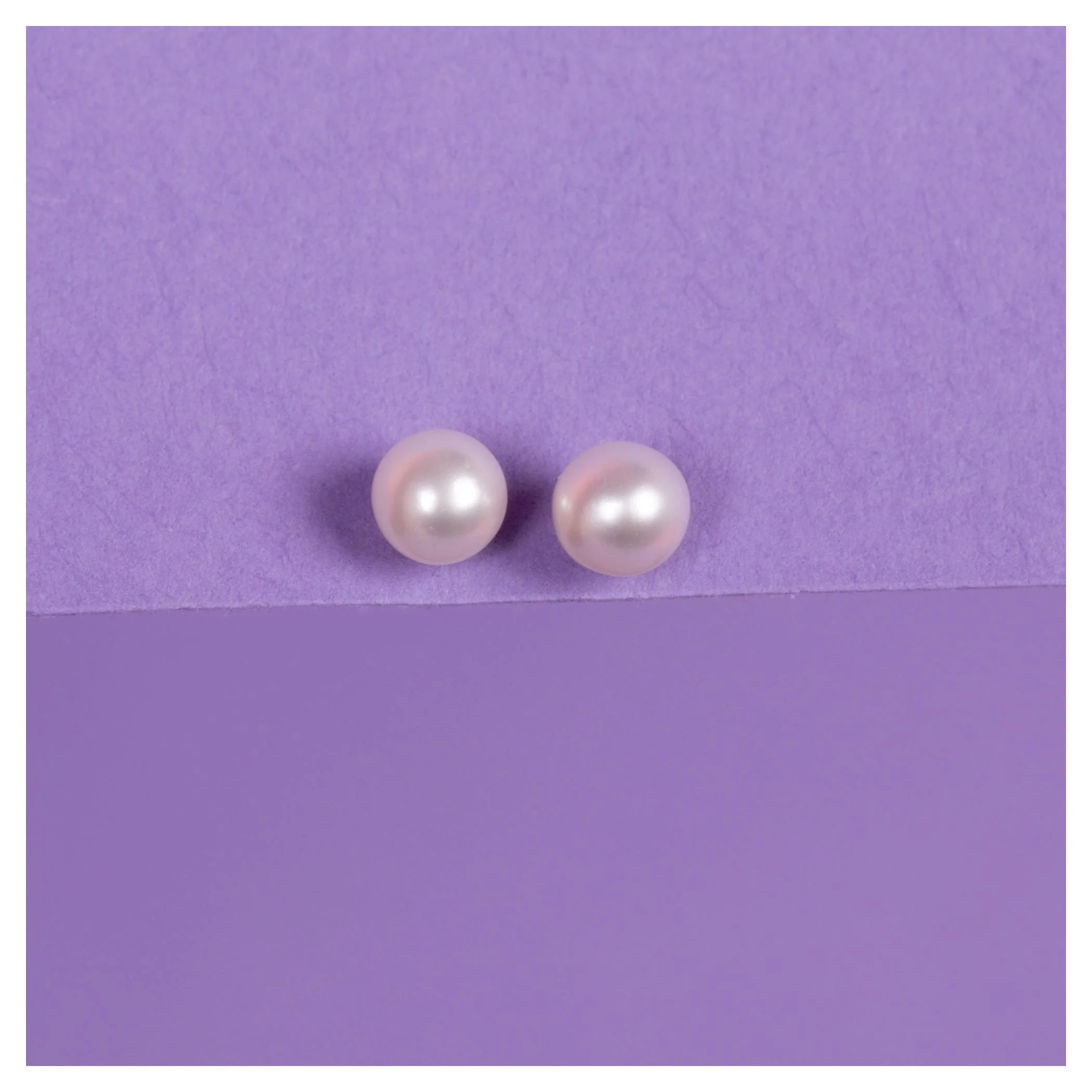 Boucles D'Oreilles "My Pearl" - Or Jaune 375/1000 Perles Blanches - Image 3
