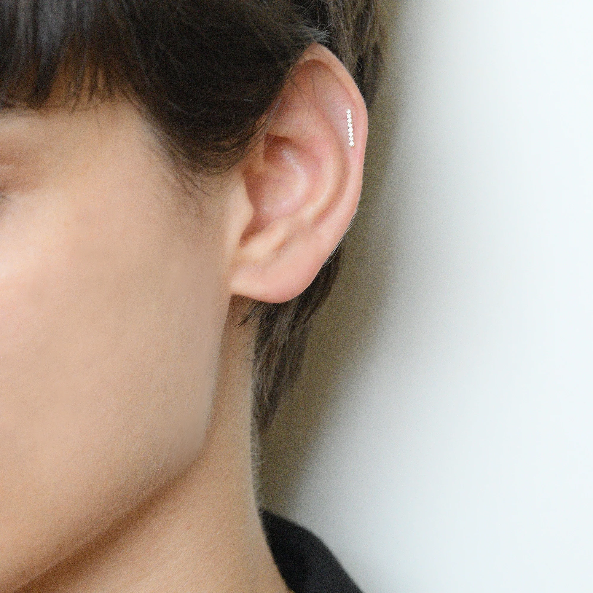 Bijou Cartilage Unitaire "Lena" - Or Jaune 375/1000 - Image 5