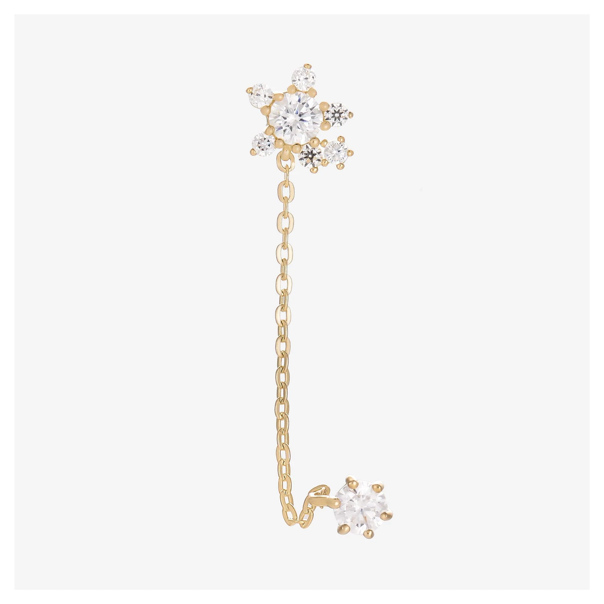 Boucles D'Oreilles "Duchesse" - Or Jaune 375/1000 - Image 4