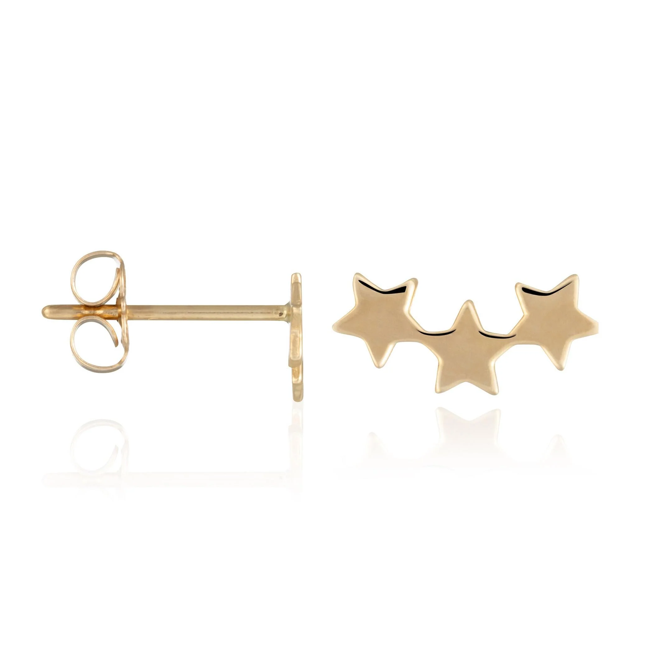 Boucles D'Oreilles "Andromède" - Or Jaune 375/1000 - Image 3