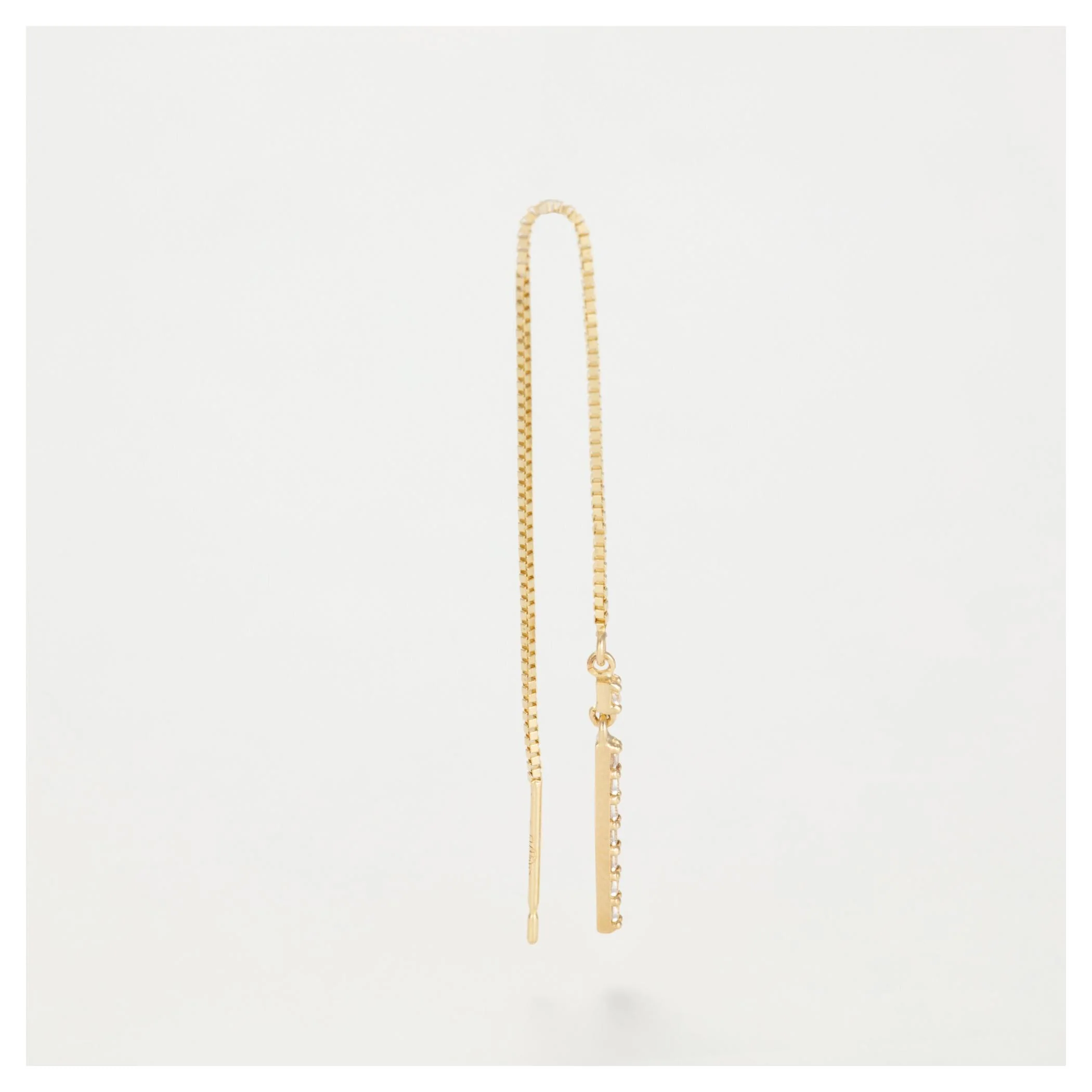 Boucles D'Oreilles "Jolies Pendantes" Or Jaune 375/1000 - Image 3