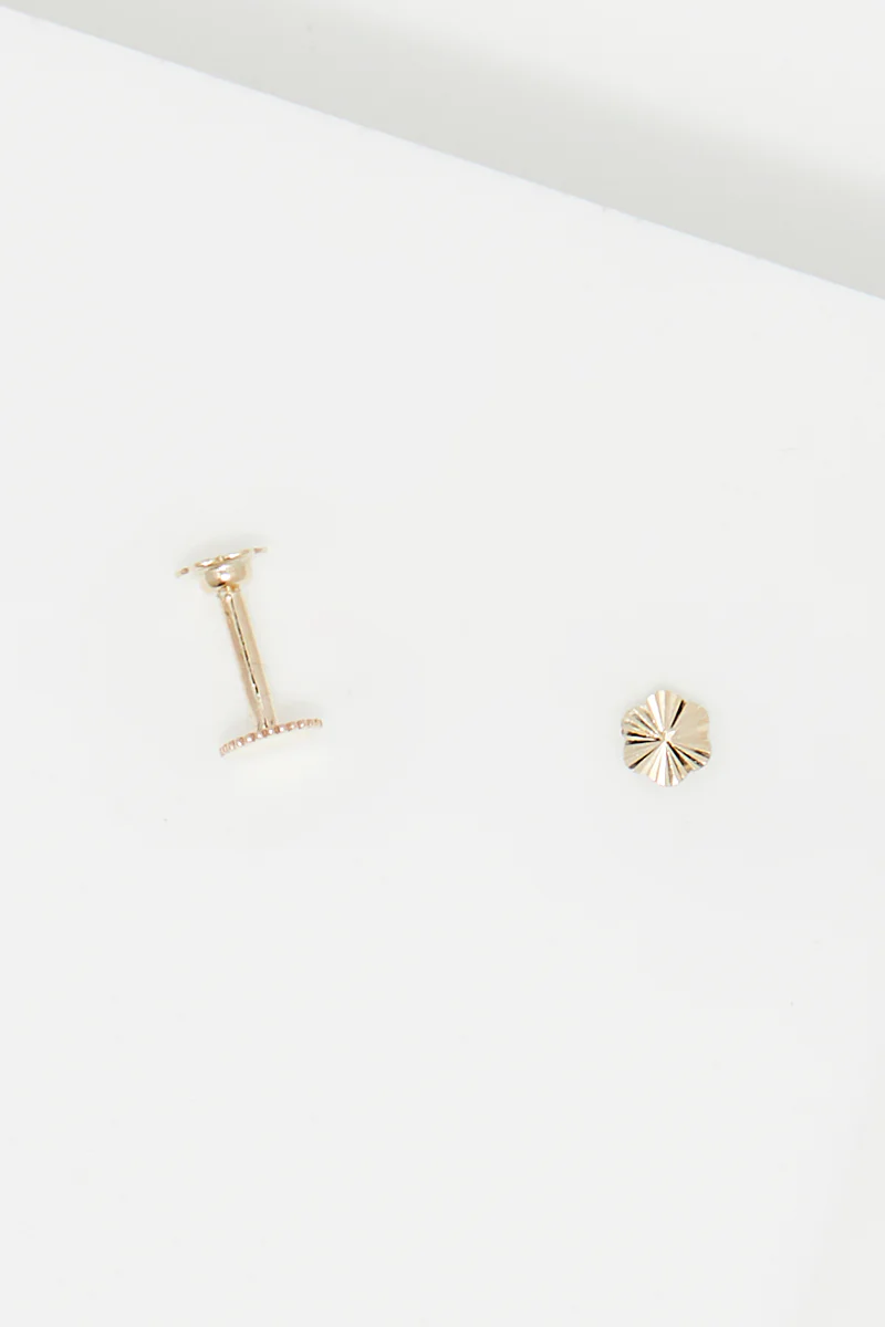 Bijou De Cartilage Unitaire Simplissime - Or Jaune - Image 3