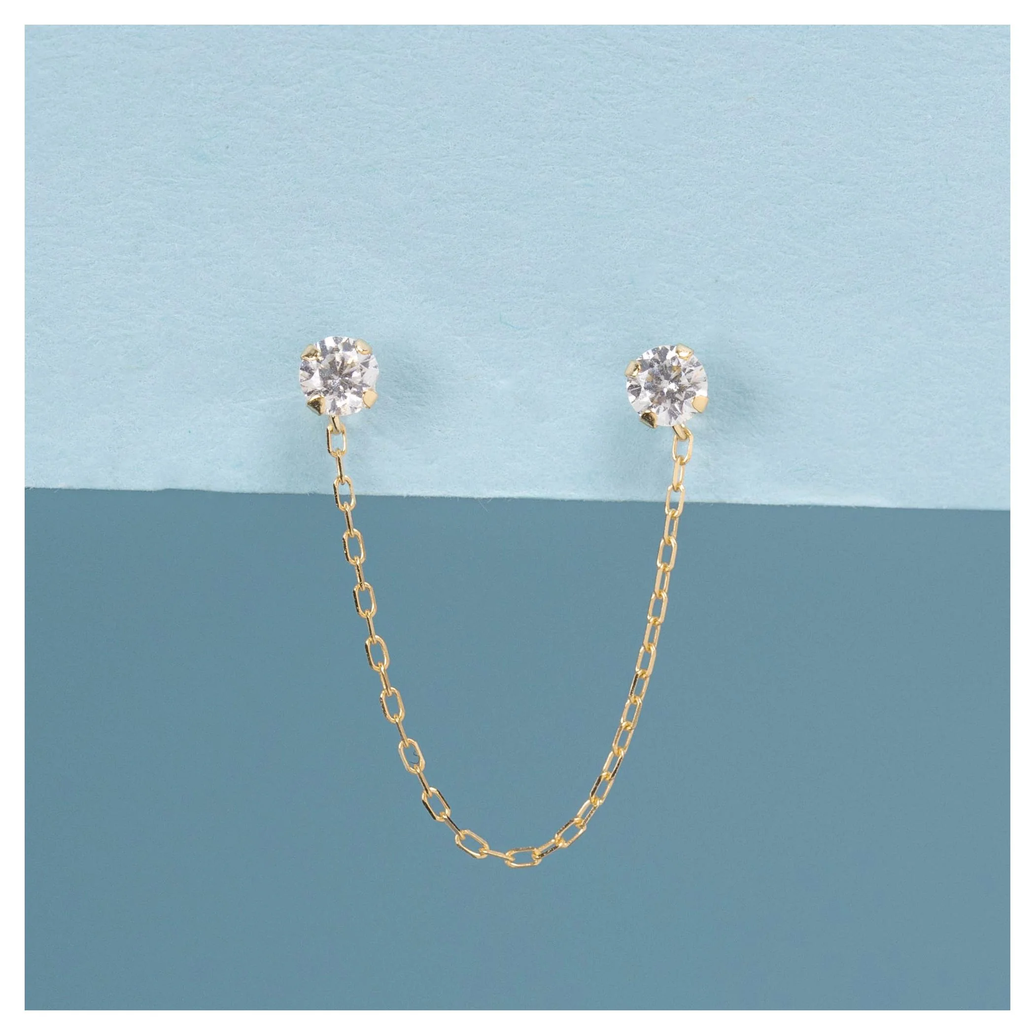 Boucles D'Oreilles Unitaire "Joia" - 375/1000 - Image 3