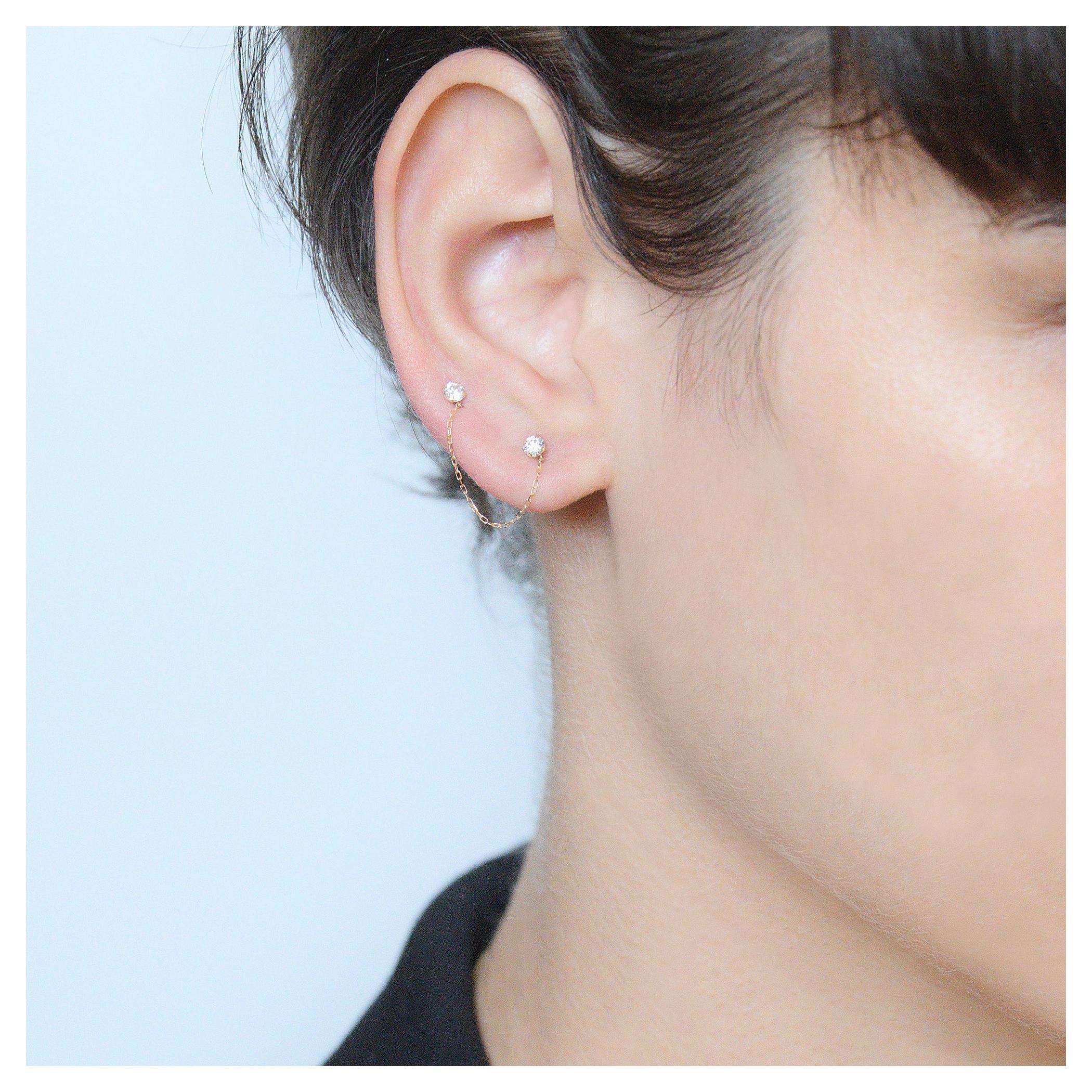 Boucles D'Oreilles Unitaire "Joia" - 375/1000 - Image 4