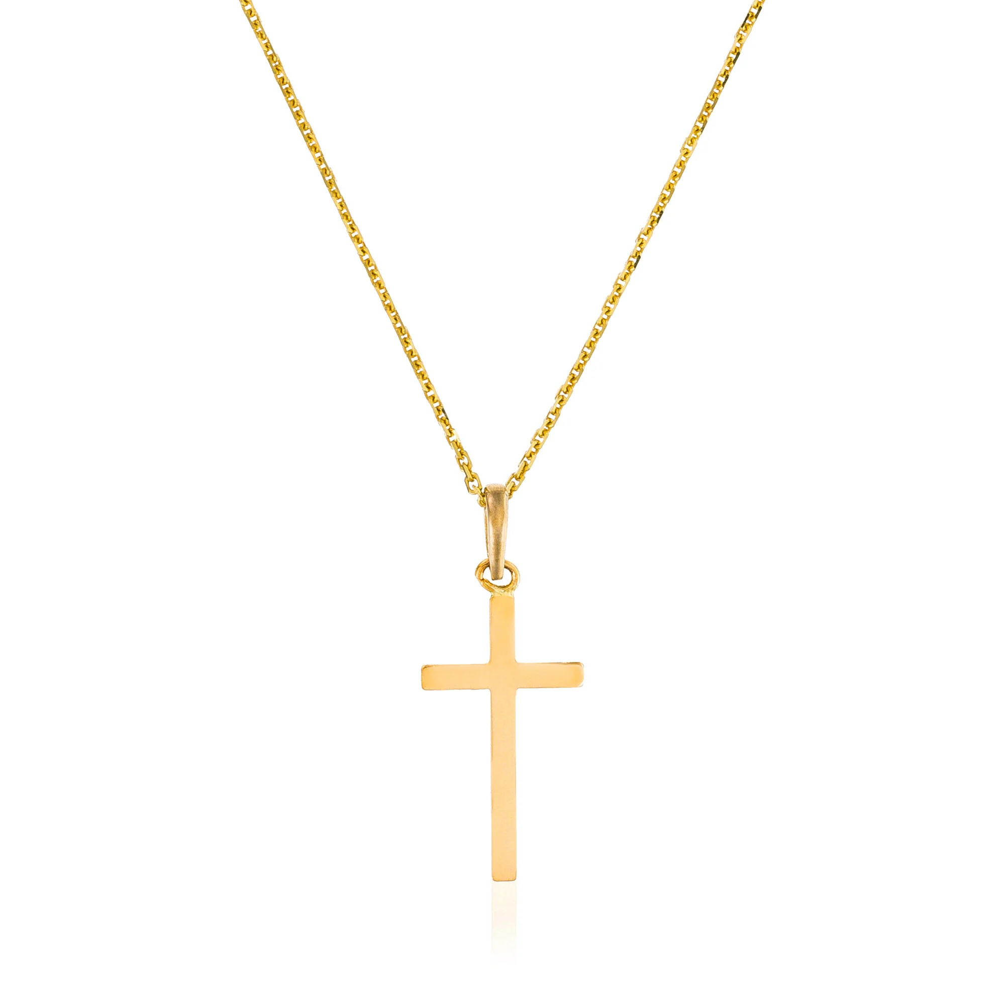 Pendentif "Croix Croyance" - Or Jaune 375/1000 - Image 2
