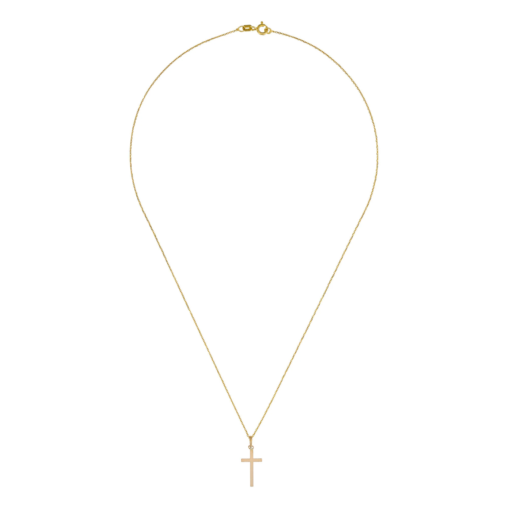 Pendentif "Croix Croyance" - Or Jaune 375/1000 - Image 3
