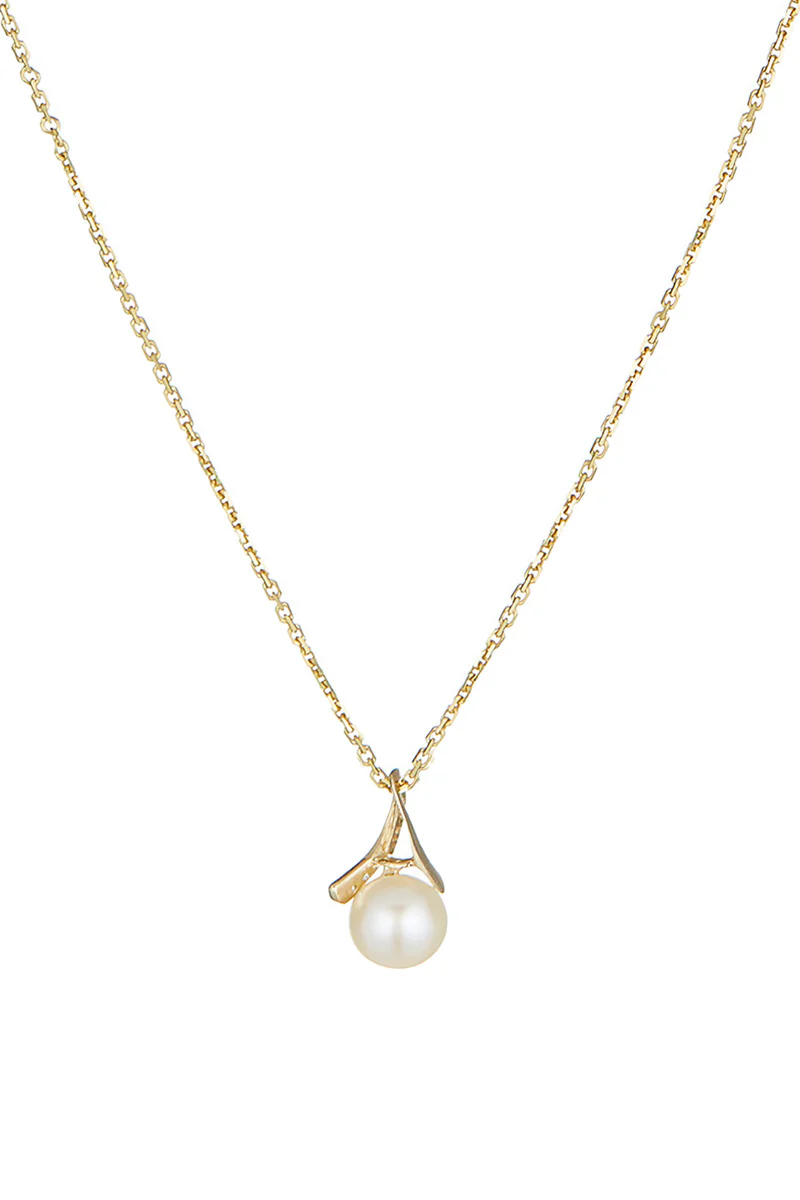 Pendentif Phenix - Or Jaune Perle Blanche Et Zirconium - Image 3