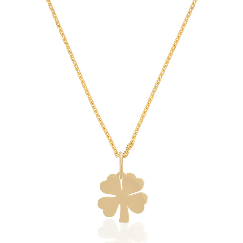 Pendentif "Tréfle" - Or Jaune 375/100 - Image 4