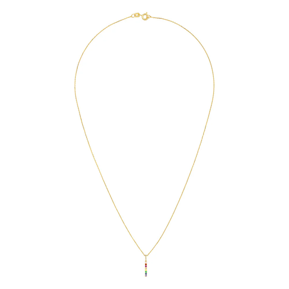 Pendentif "Colored" Or Jaune 375/1000 - Image 3