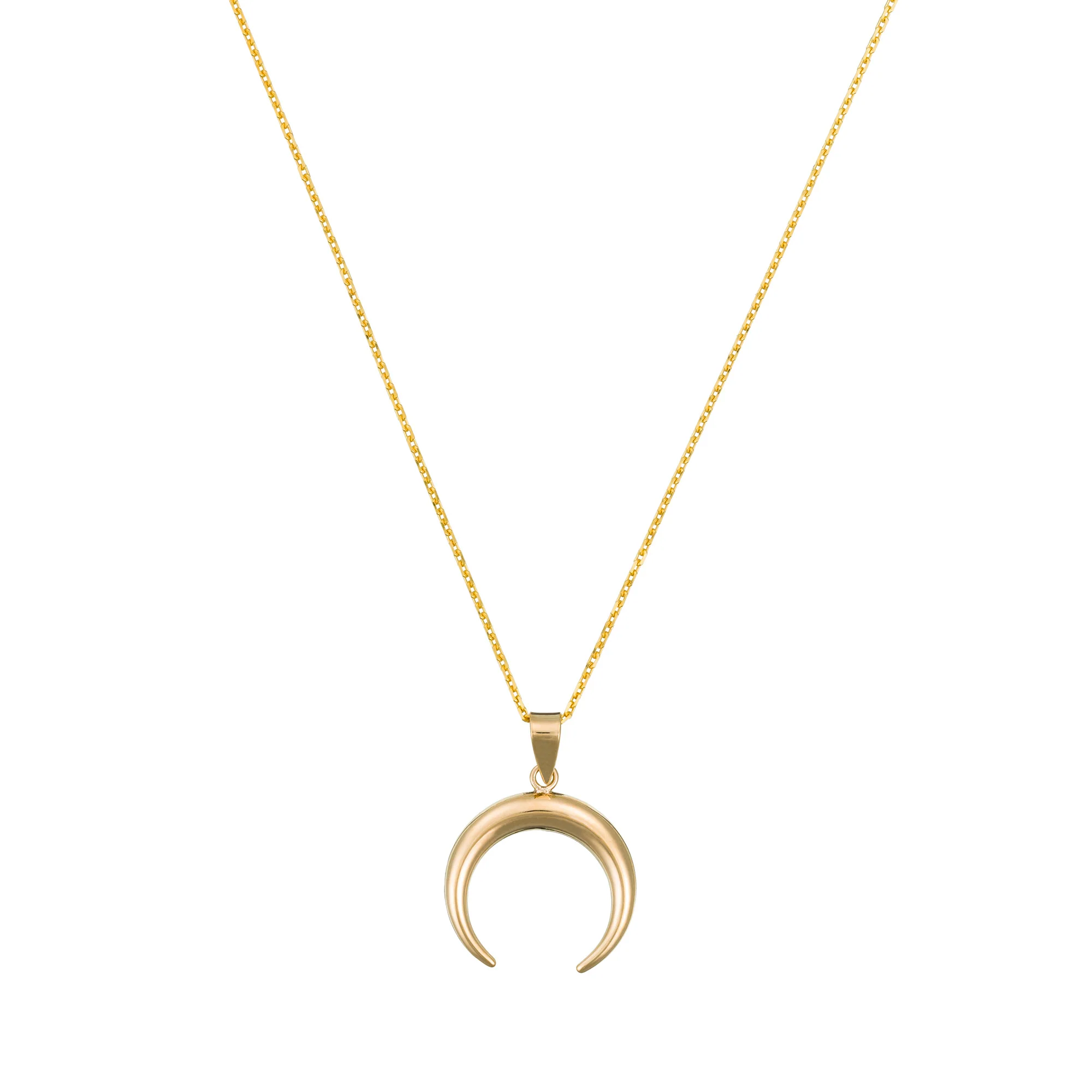 Pendentif "Demi Lune" - Or Jaune 375/1000 - Image 2
