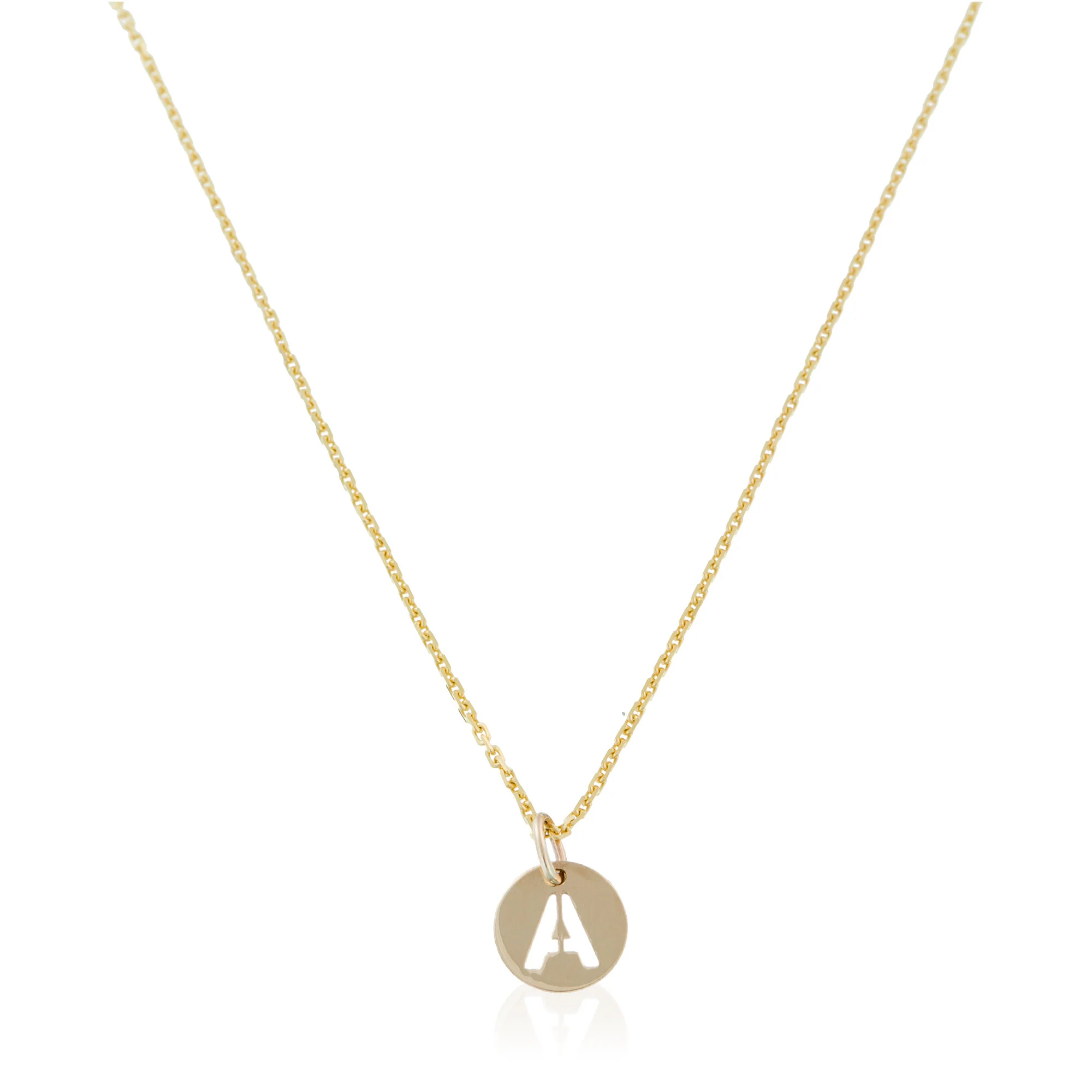 Pendentif "Lettre A Dorée" - Or Jaune 375/1000 - Image 2