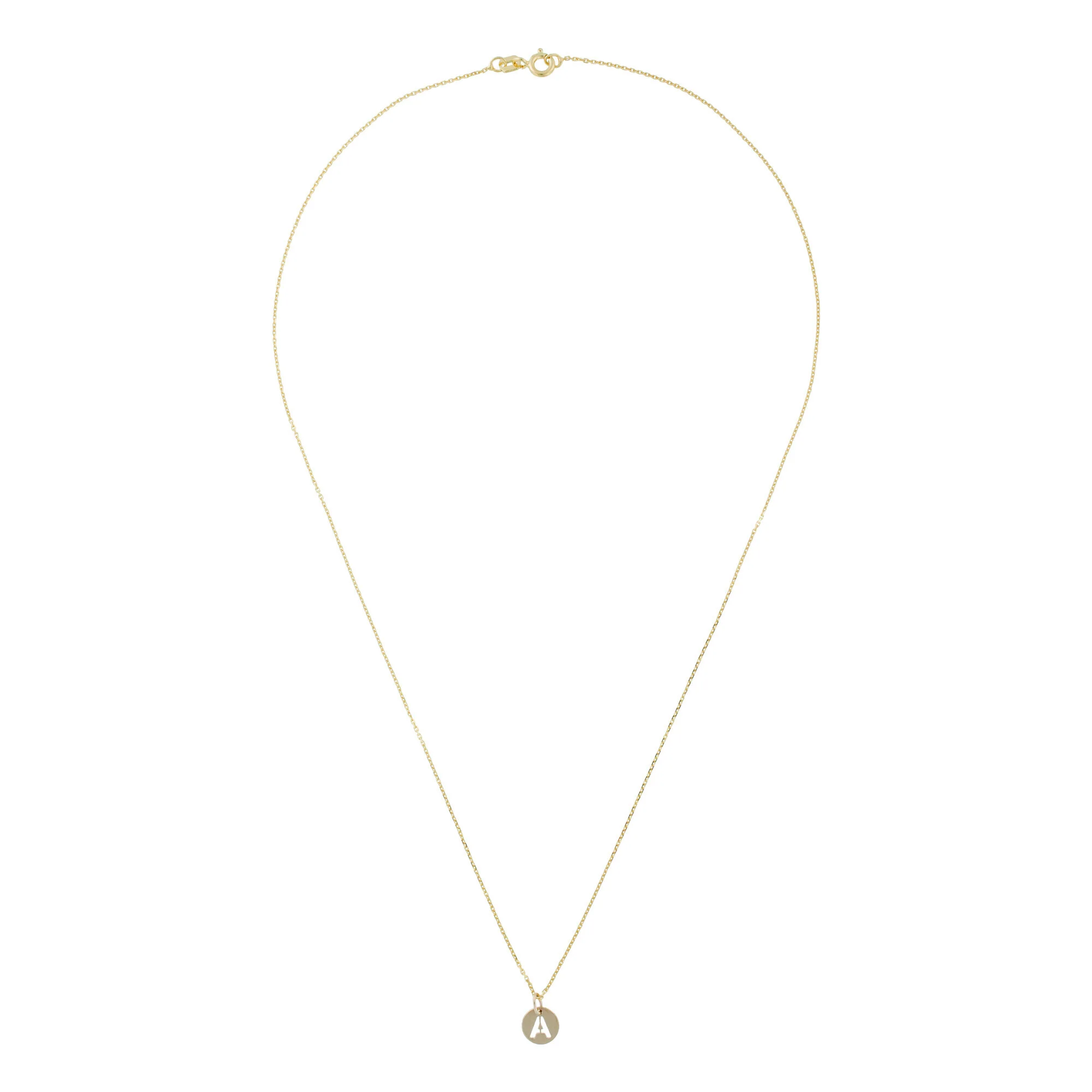 Pendentif "Lettre A Dorée" - Or Jaune 375/1000 - Image 3