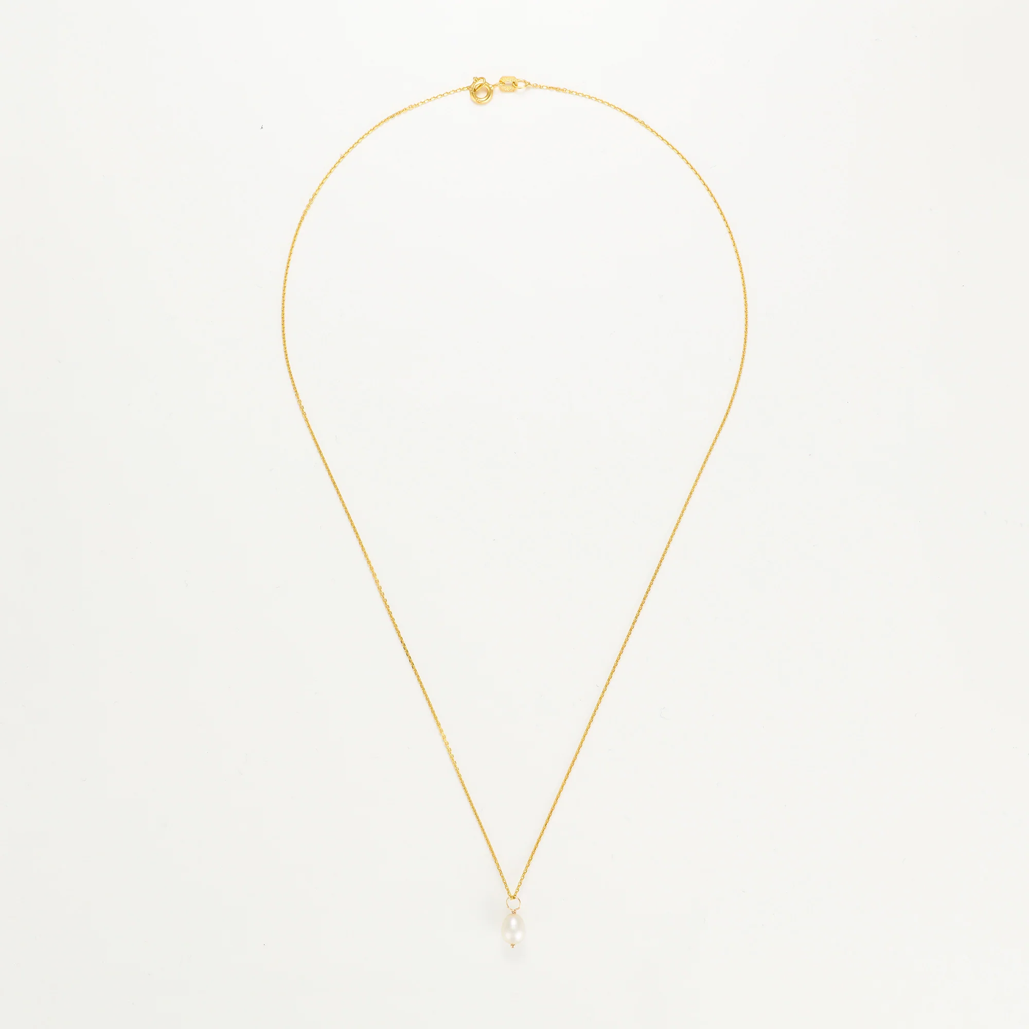 Pendentif Gama Perle - Or Jaune - Image 2