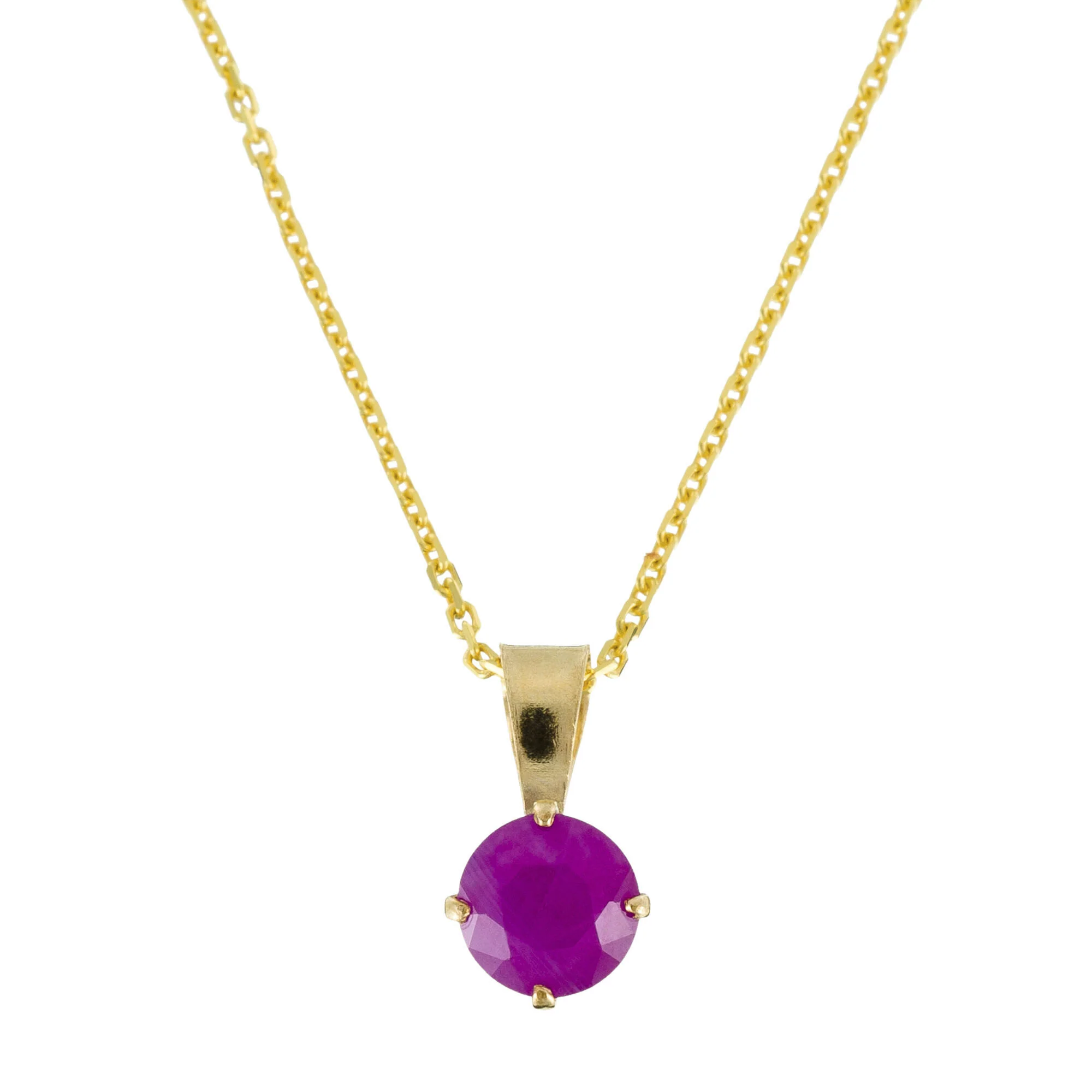 Pendentif "Puce" - Rubis: 0,74Ct/1 - Image 3