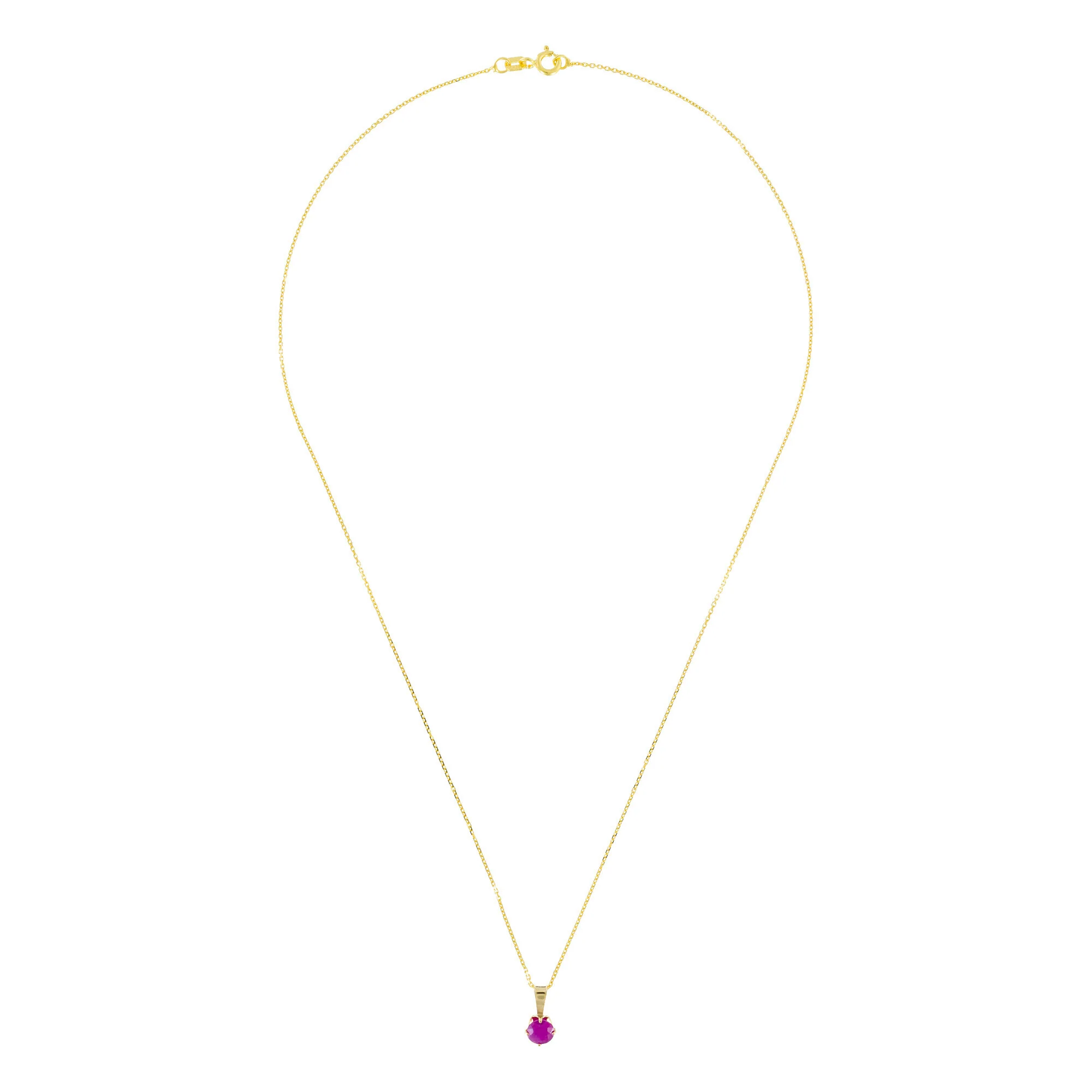 Pendentif "Puce" - Rubis: 0,74Ct/1 - Image 4