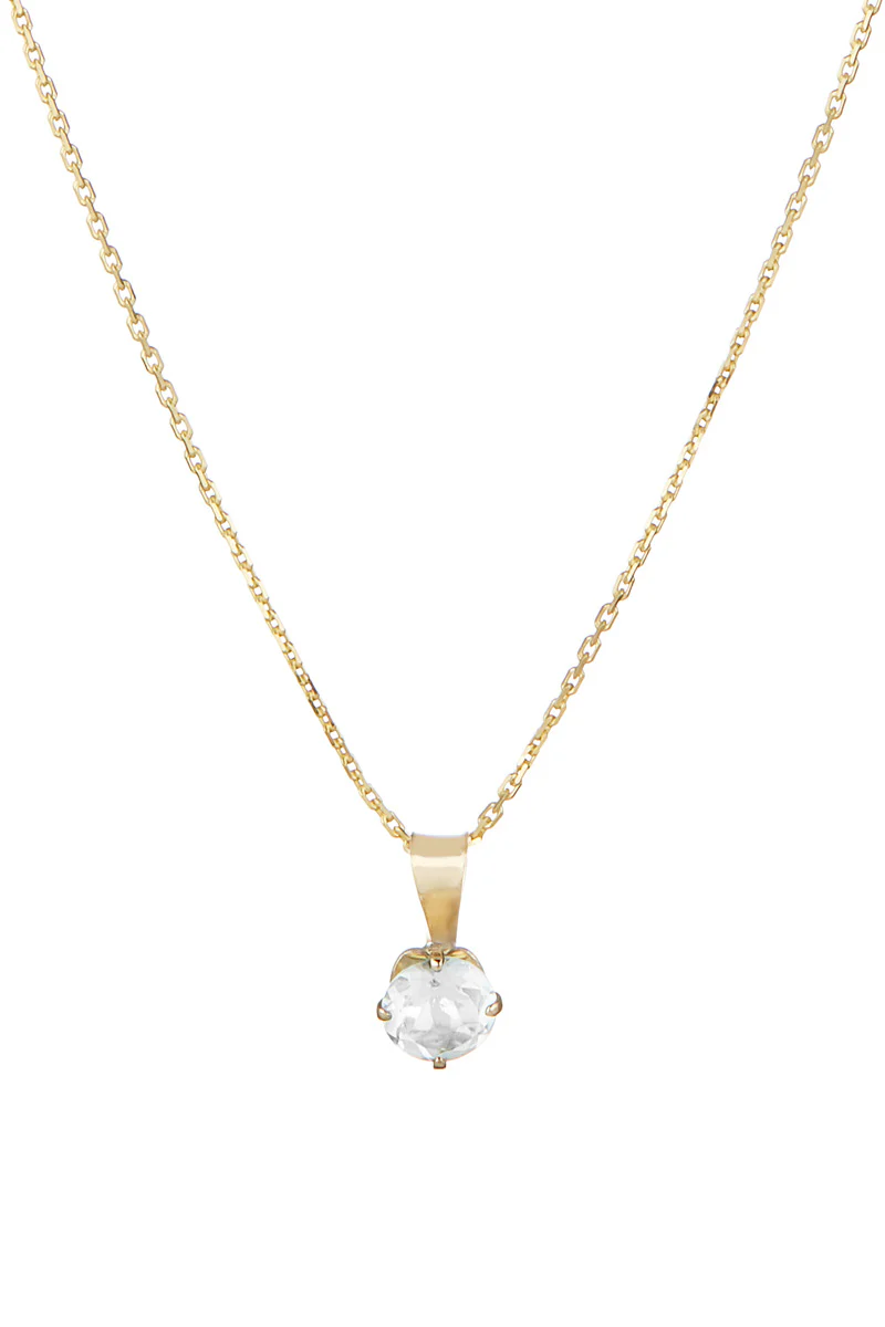 Pendentif "Puce" - Or Jaune 375/1000 Et Zirconium - Image 2