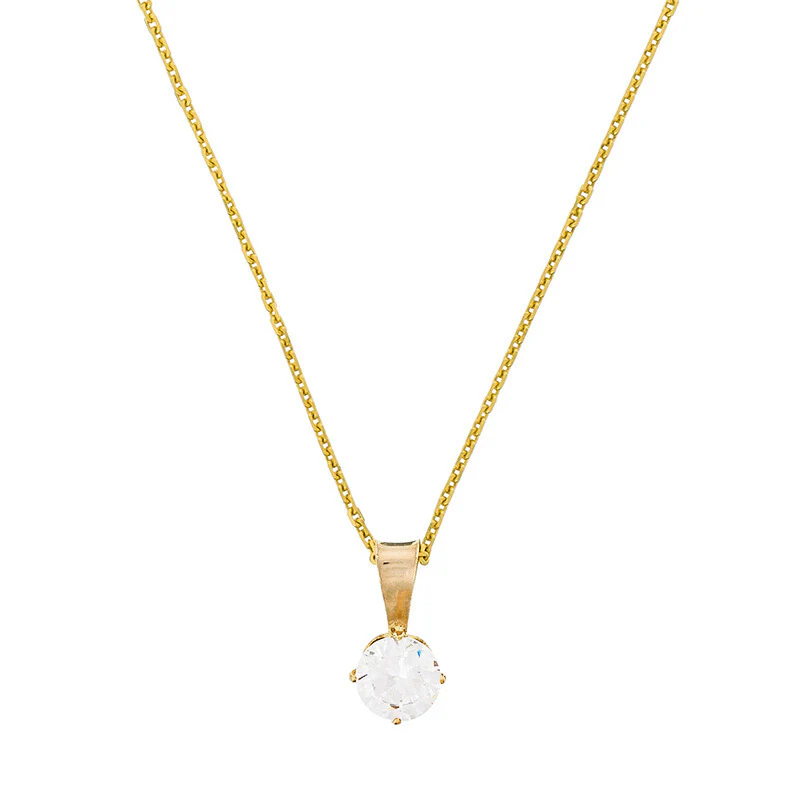 Pendentif "Puce" - Or Jaune 375/1000 Et Zirconium - Image 5
