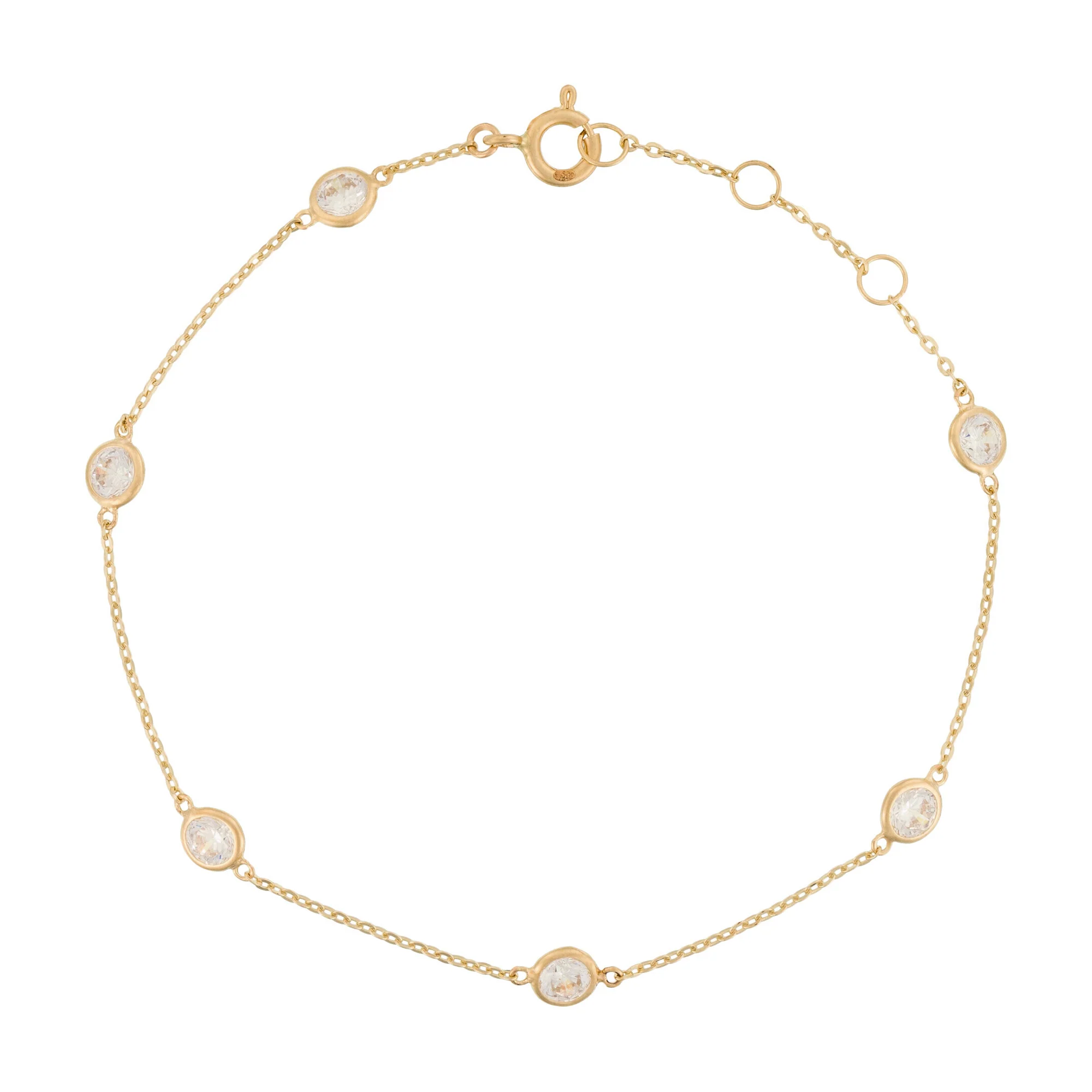 Bracelet "Pas À Pas" Or Jaune 375/1000 - Image 2