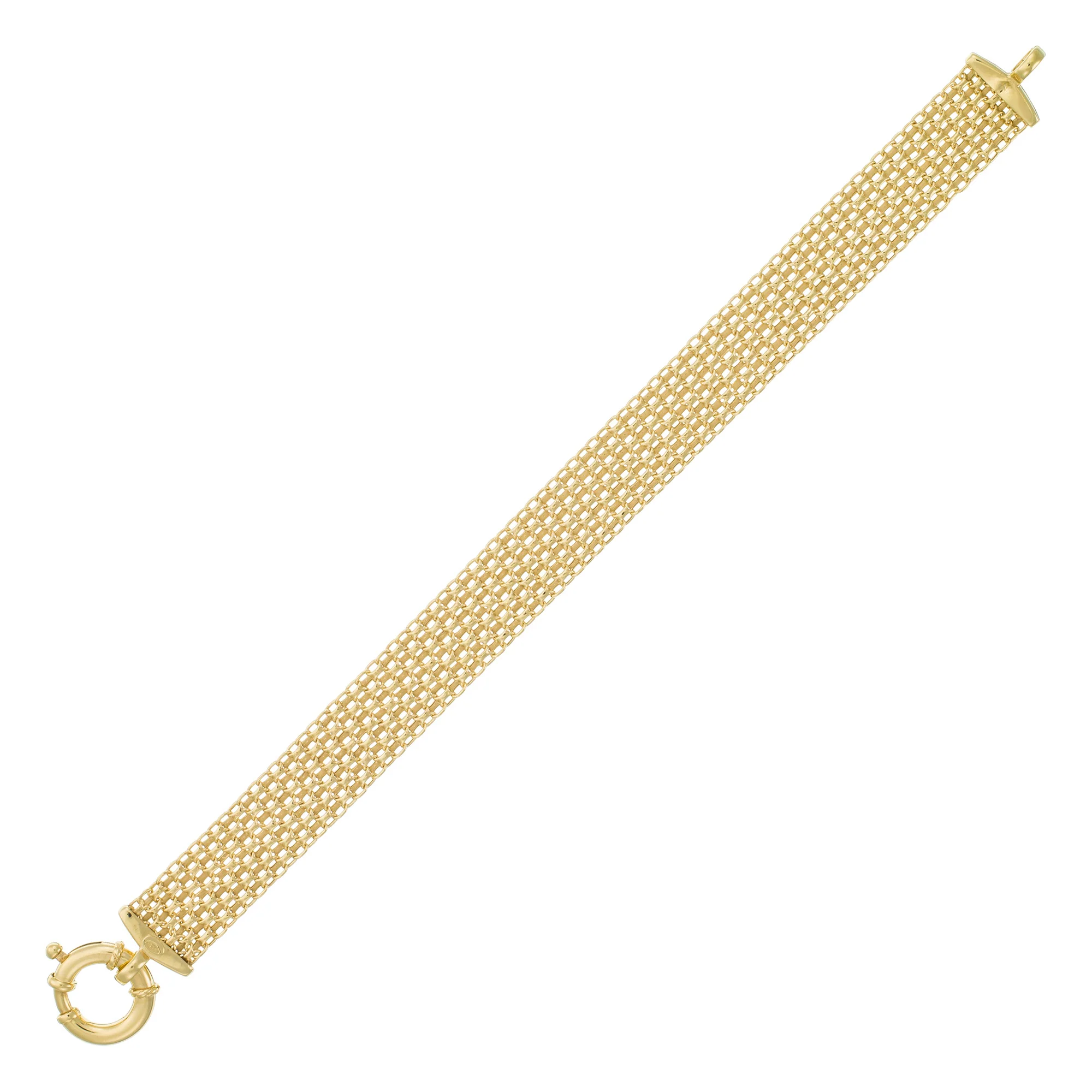 Bracelet "Maille Calera Fermoir Bouée" - Image 3