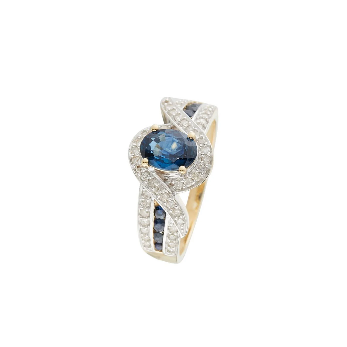 Bague "Romblon" D 0,52/50 Sa 1,35/9 - Or Jaune 375/1000 - Image 3