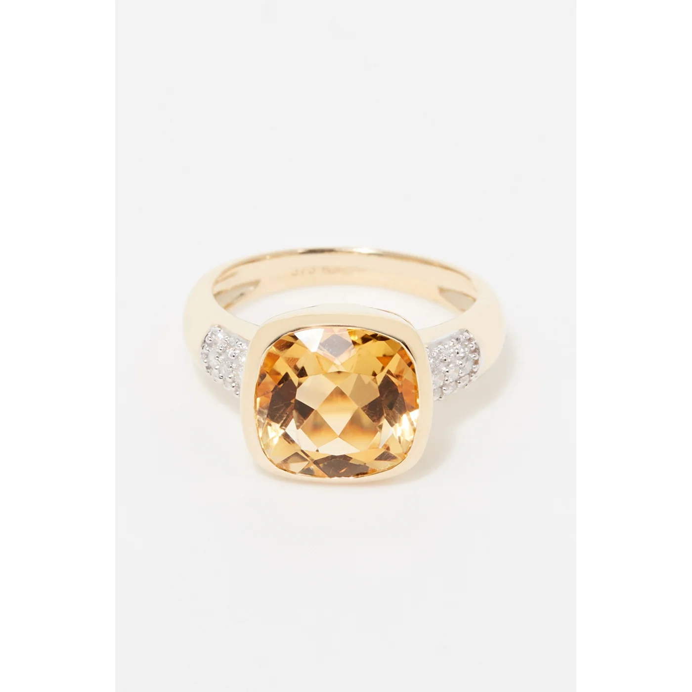 Bague "Sucre D'Orge" D0,17/18 Ct4,4/1 - Or Jaune 375/1000 - Image 2